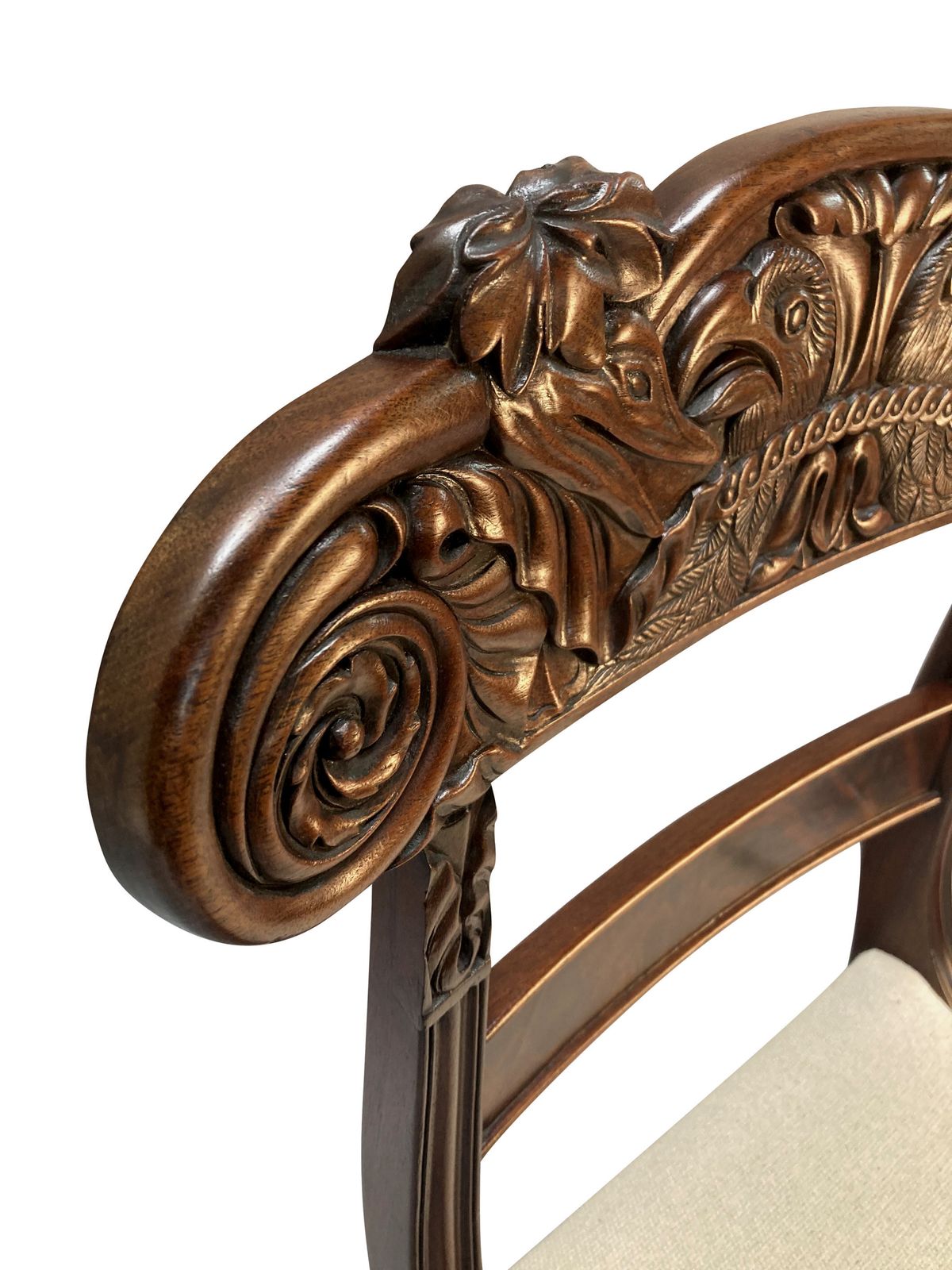 A Set Of Four William IV Anglo Indian Dining Chairs photo buy