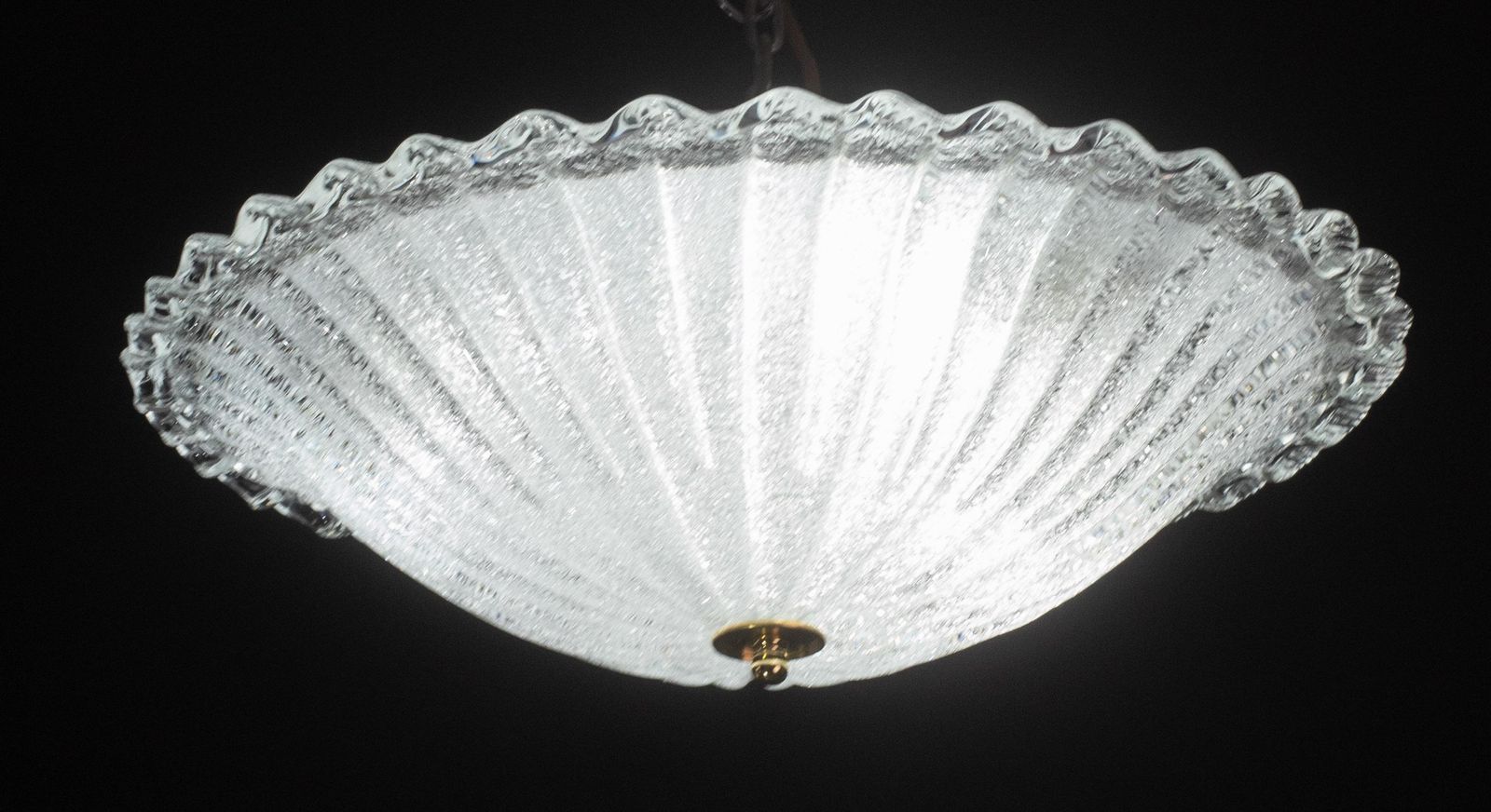 Charming Italian Pink Murano Glass Ceiling Fixture, Murano, 1960 photo Lighting