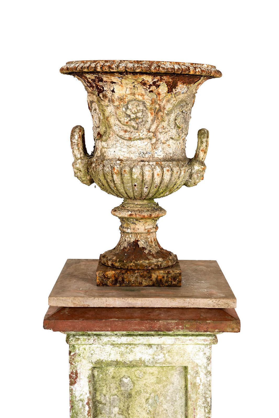Pair Of 19th Century Terracotta Pedestals photo buy