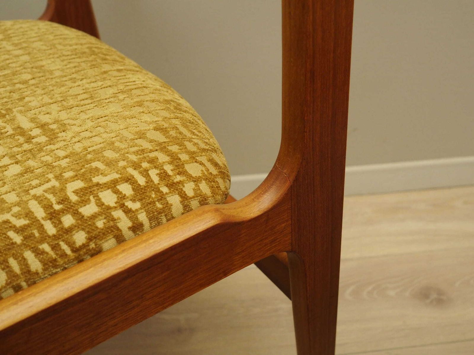 Furniture Set Of Six Teak Chairs, Danish Design, 1970s, Production: Denmark photo