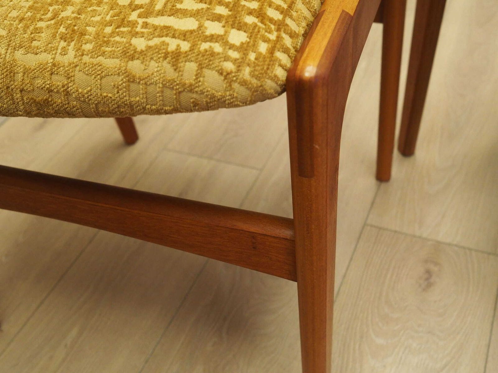 photo vinterior Set Of Six Teak Chairs, Danish Design, 1970s, Production: Denmark