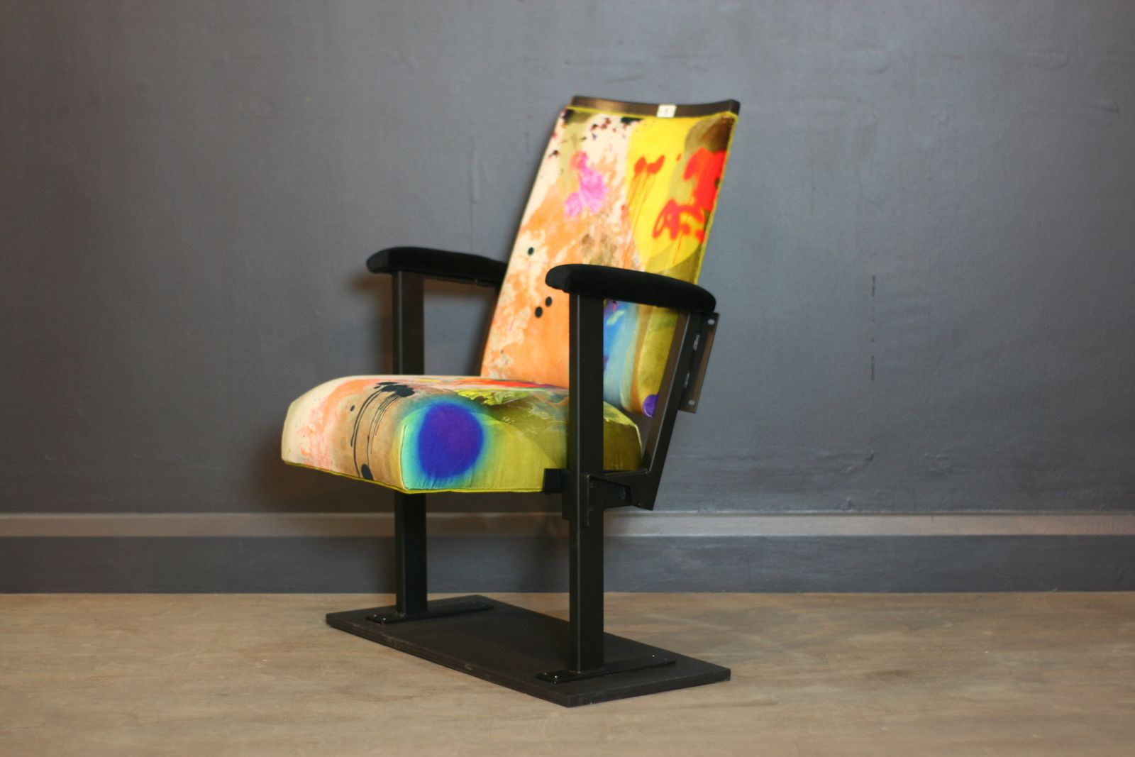 Upcycled Cinema/Theatre Flip Up Seat