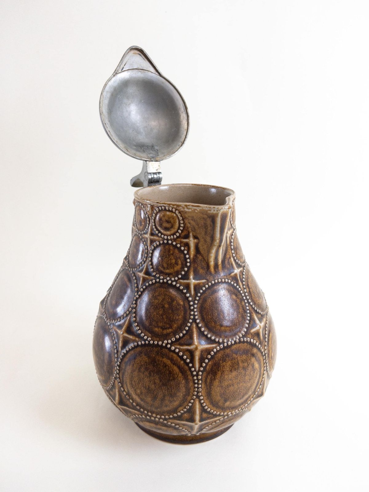 Antique Art Nouveau Beer Stein By Reinhold Merkelbach Stein   Designer Paul Wynand   Stein 2179 photo vinterior