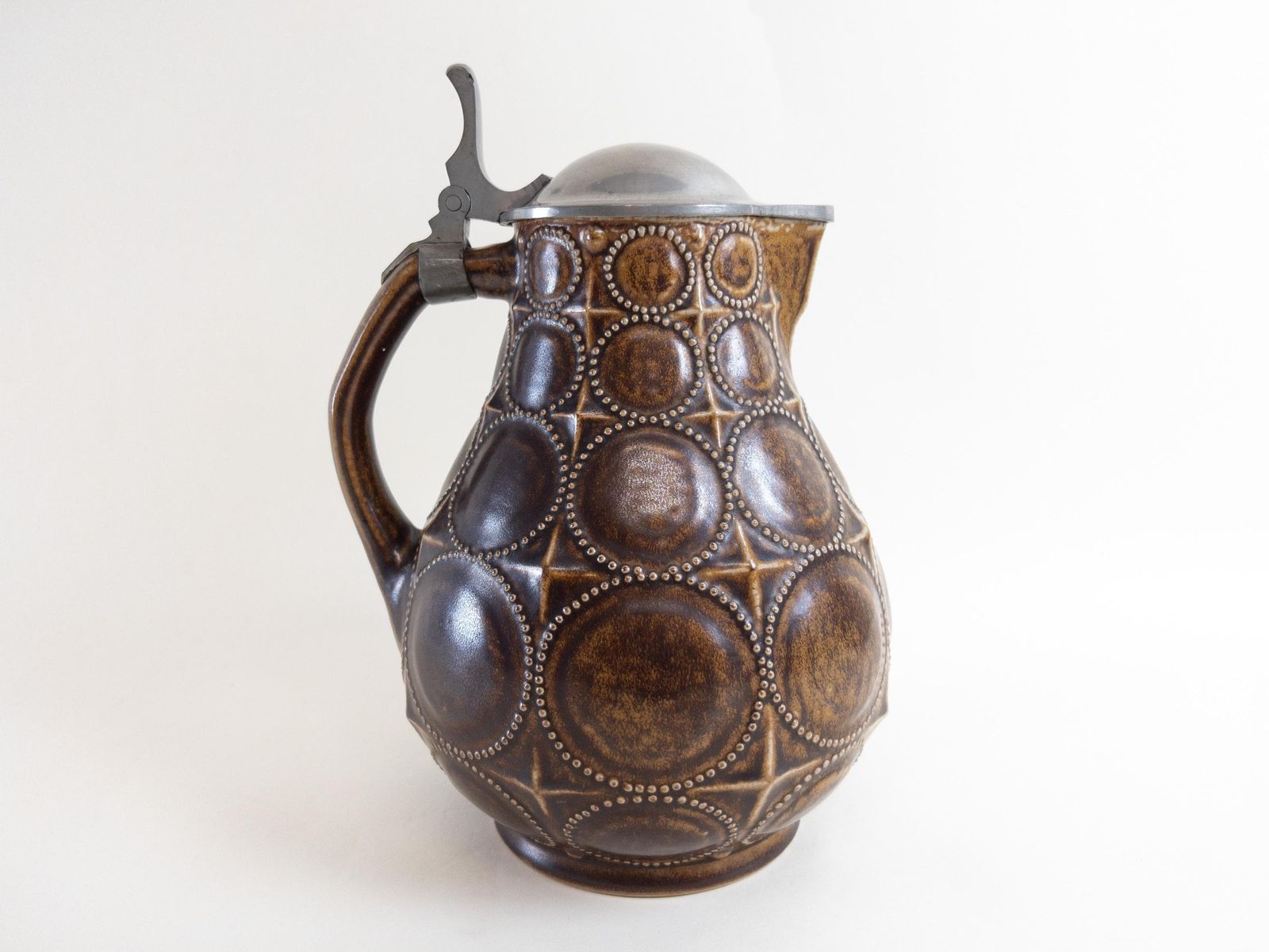 Antique Art Nouveau Beer Stein By Reinhold Merkelbach Stein   Designer Paul Wynand   Stein 2179 photo buy