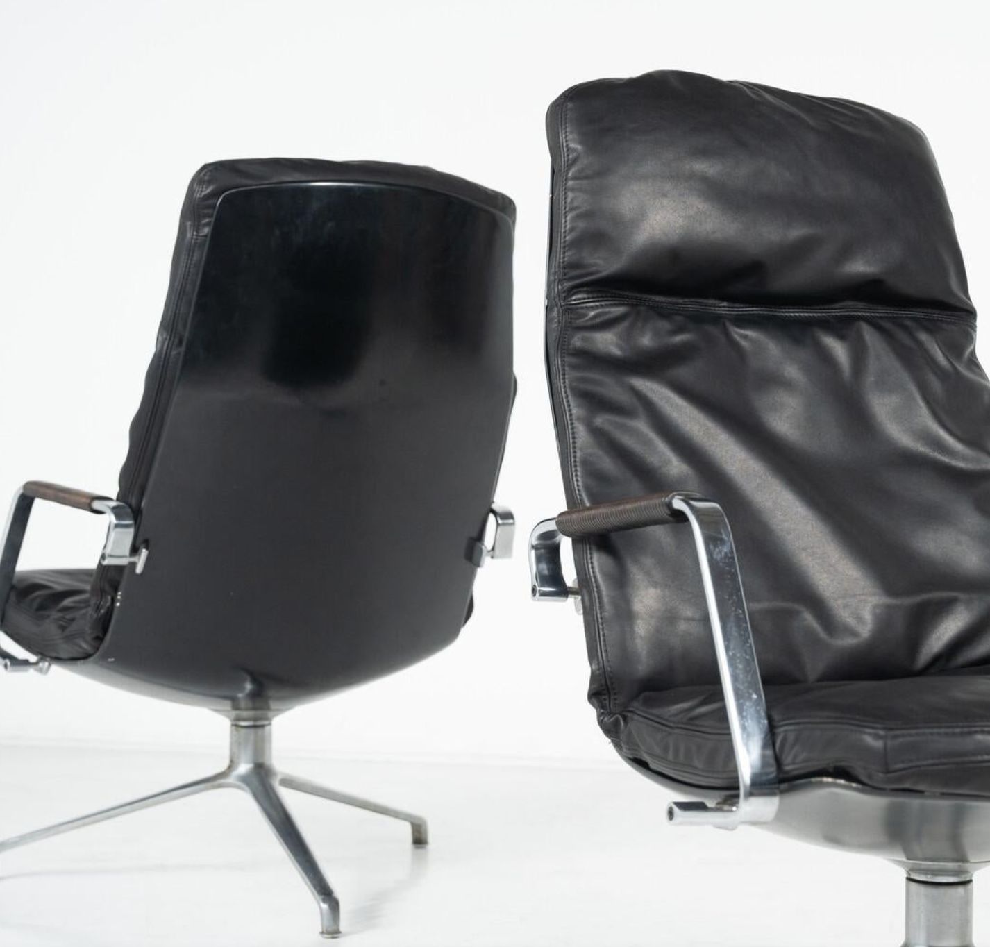 Desk Chair Fk 86 By Preben Fabricius & Jørgen Kastholm For Kill International photo furniture