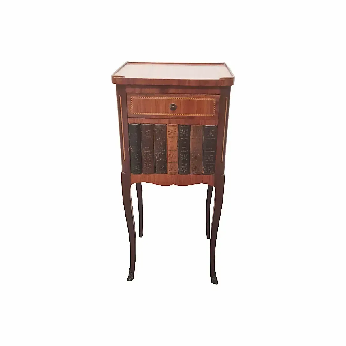 Antique French Louis XVI Style Bedside Table, From Around 1900