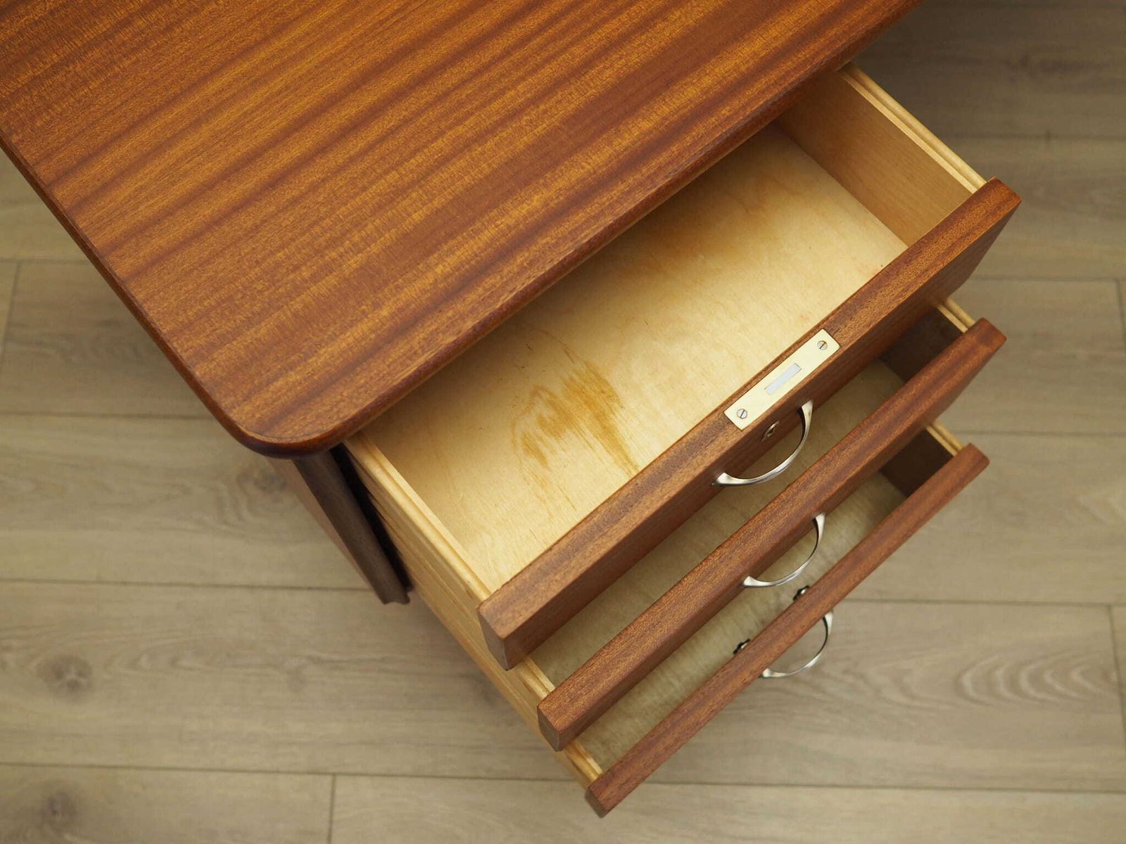 1919.0 Mahogany Desk, Norwegian Design, 1960s, Production: Sola Møbler photo