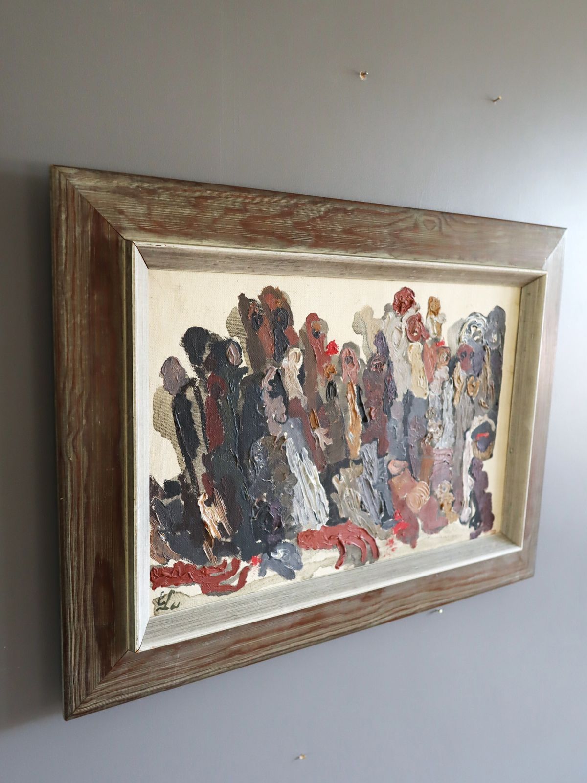 Procession Of Shadows  Oil Painting photo for sale
