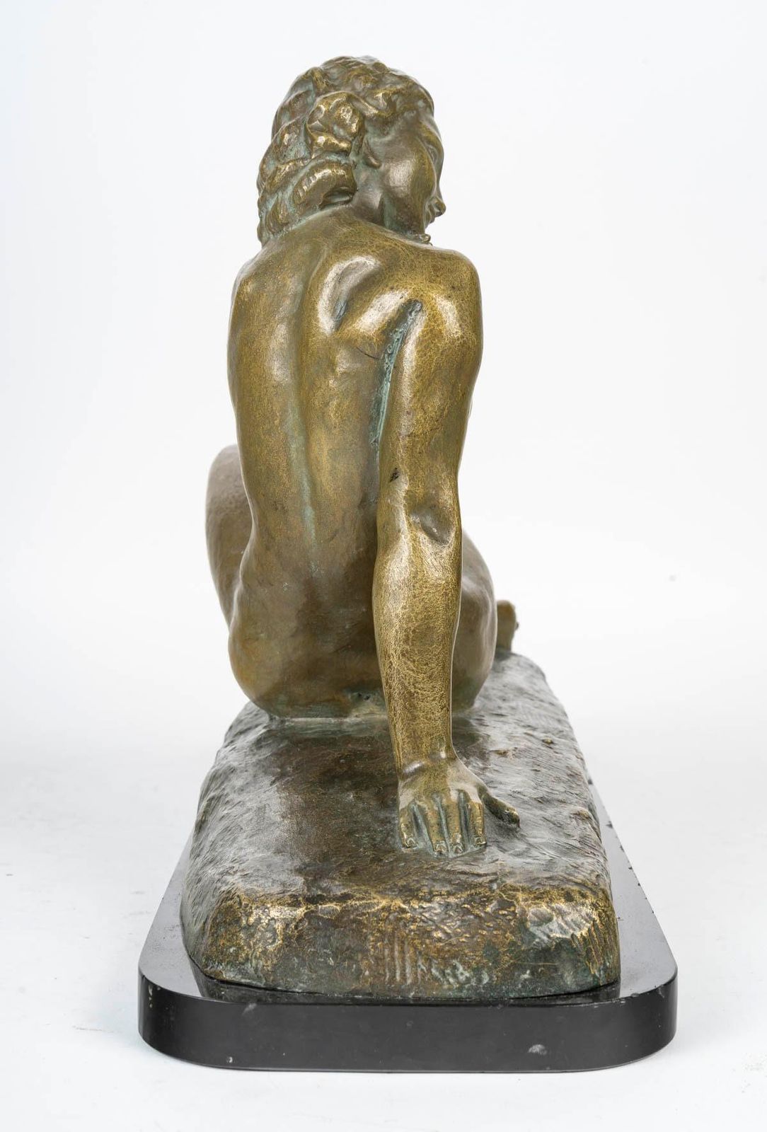 Bronze Sculpture Of A Nude Woman, Signed Cipriani, Early 20th Century. photo 5216.0