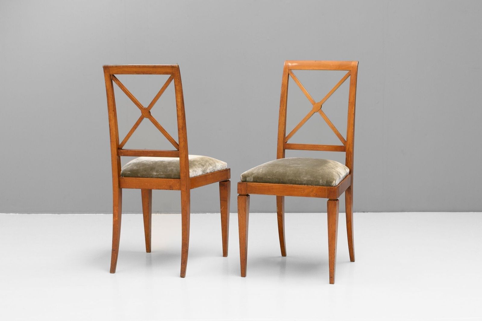 Set Of Six Dining Chairs, 1920s photo for sale