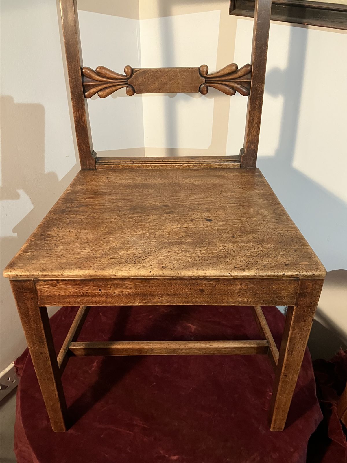 photo for sale 18th Century Oak And Elm English Antique Chair