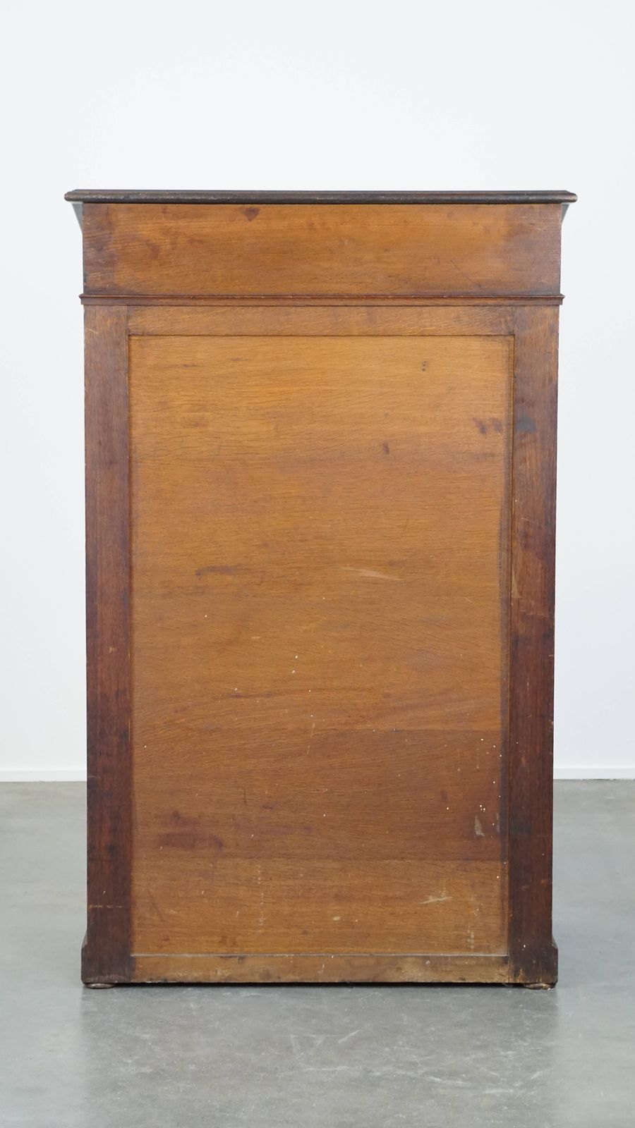 Beautiful Antique Presentation Cabinet/Lectern/Display Cabinet Made Of Oak With Glass Door photo Furniture