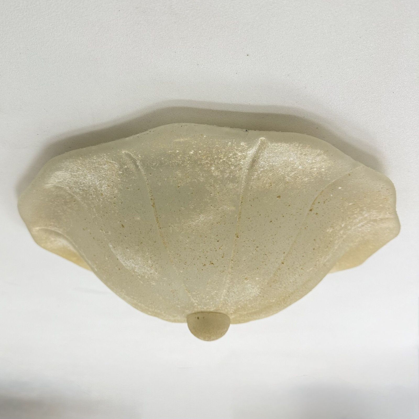 photo buy Mid Century Italiaanse Murano Glazen Plafondlamp, Jaren 1970
