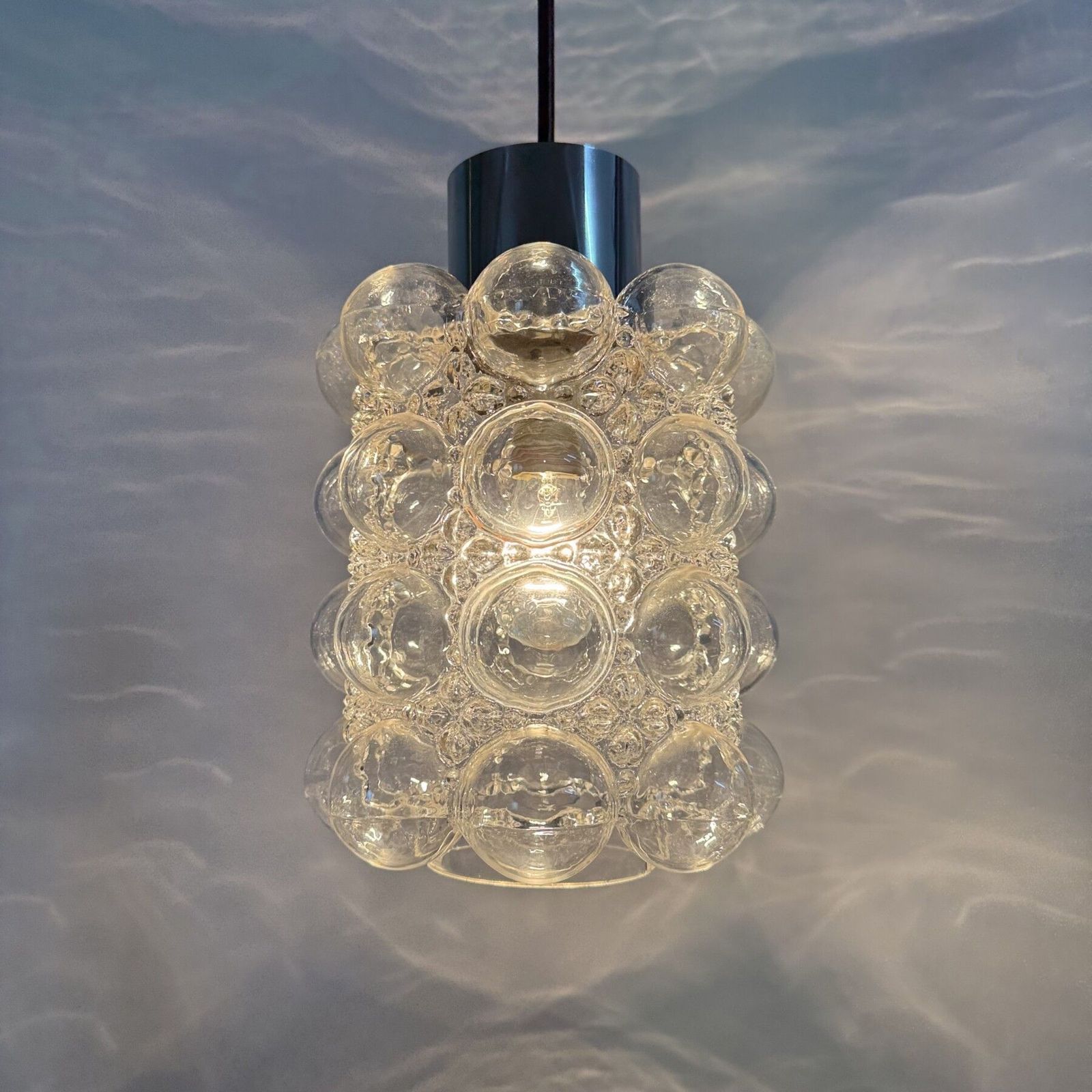 Large Bubble Glass Pendant By Helena Tynell For Limburg, Germany, 1970s photo furniture