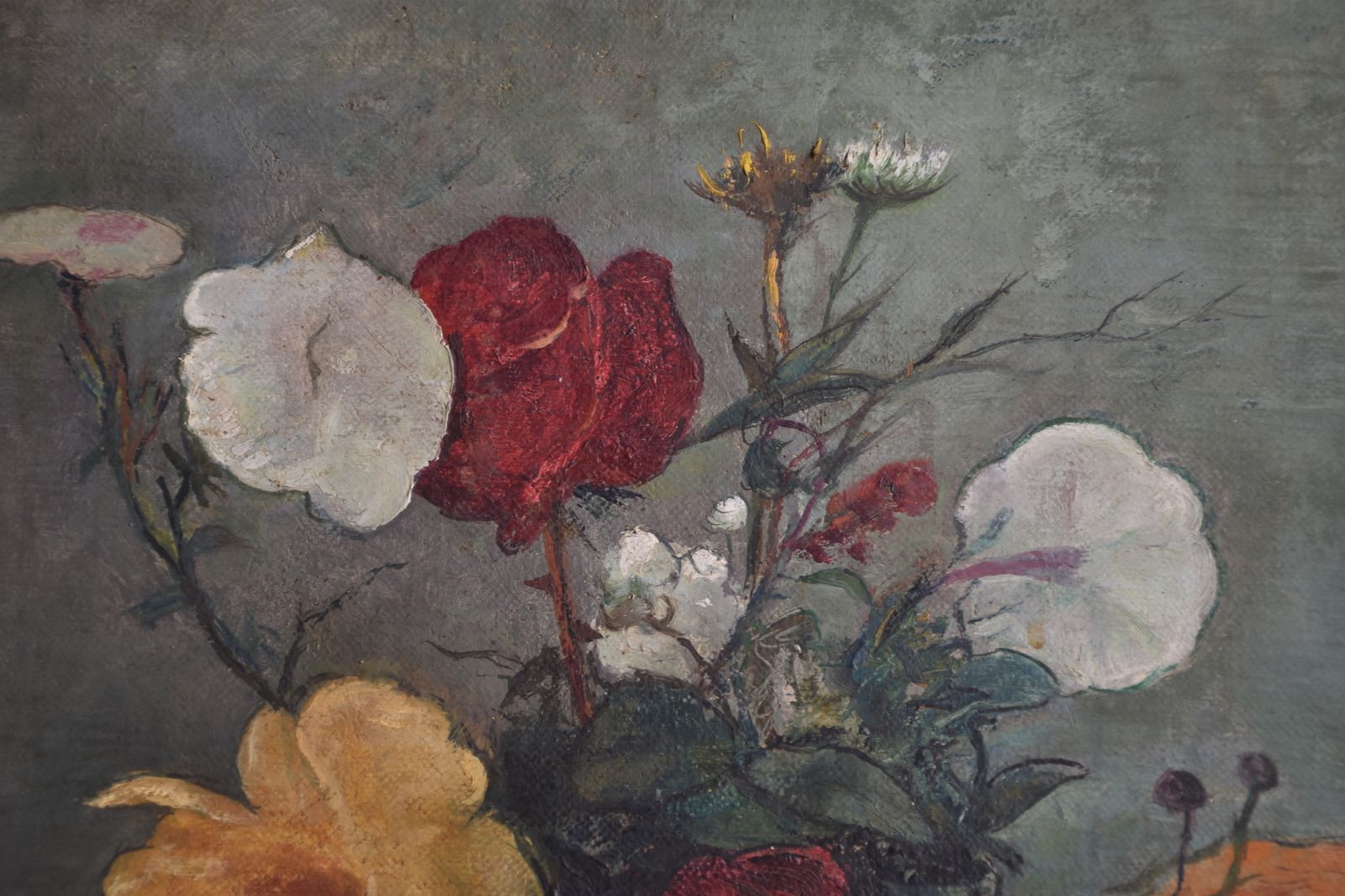 Adolphe Deteix, Flowers In A Vase (Circa 1930) photo for sale