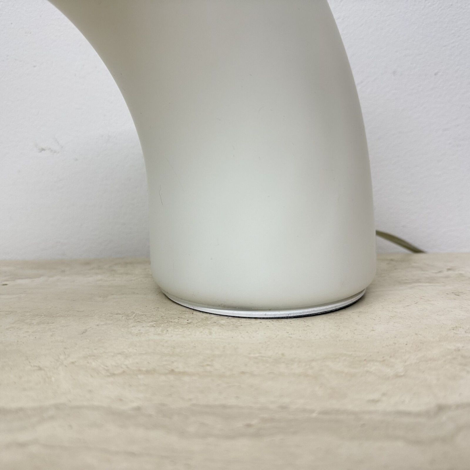 Lighting Fontana Arte Thor Glass Table Lamp , 1980s Italy photo