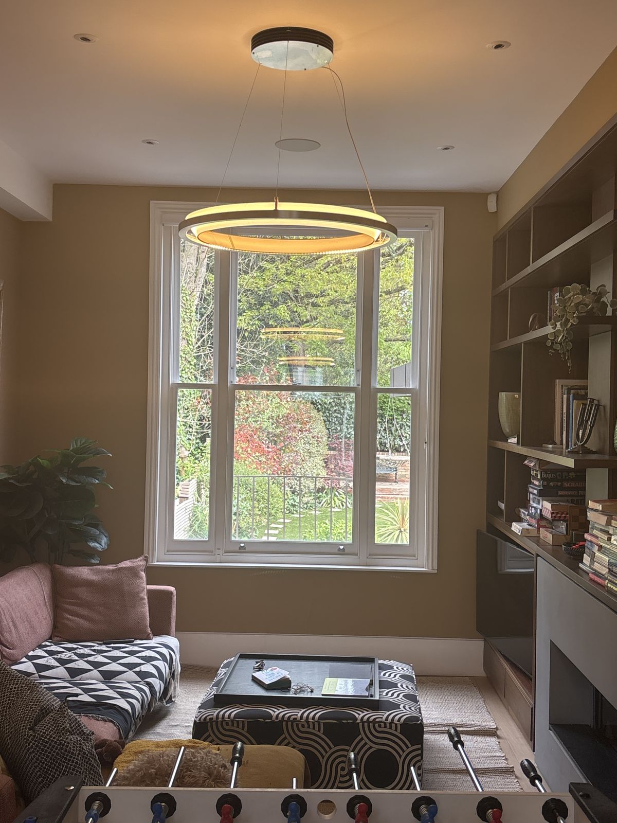 Santa And Cole Nimba Led Dia90cm, Stainless Steel/W20hite Poly, 65w Dimmable. X 2 photo buy