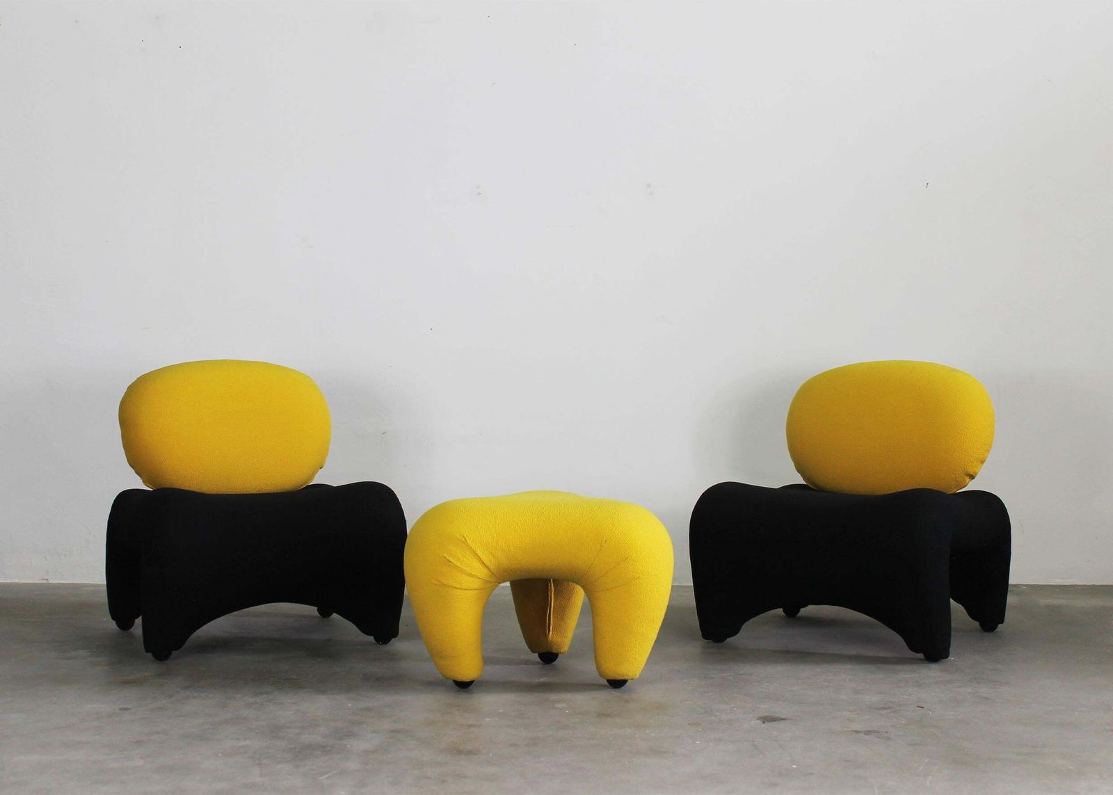 Anna & Carlo Bartoli Living Room Set By Rossi Di Albizzate 1980s photo furniture