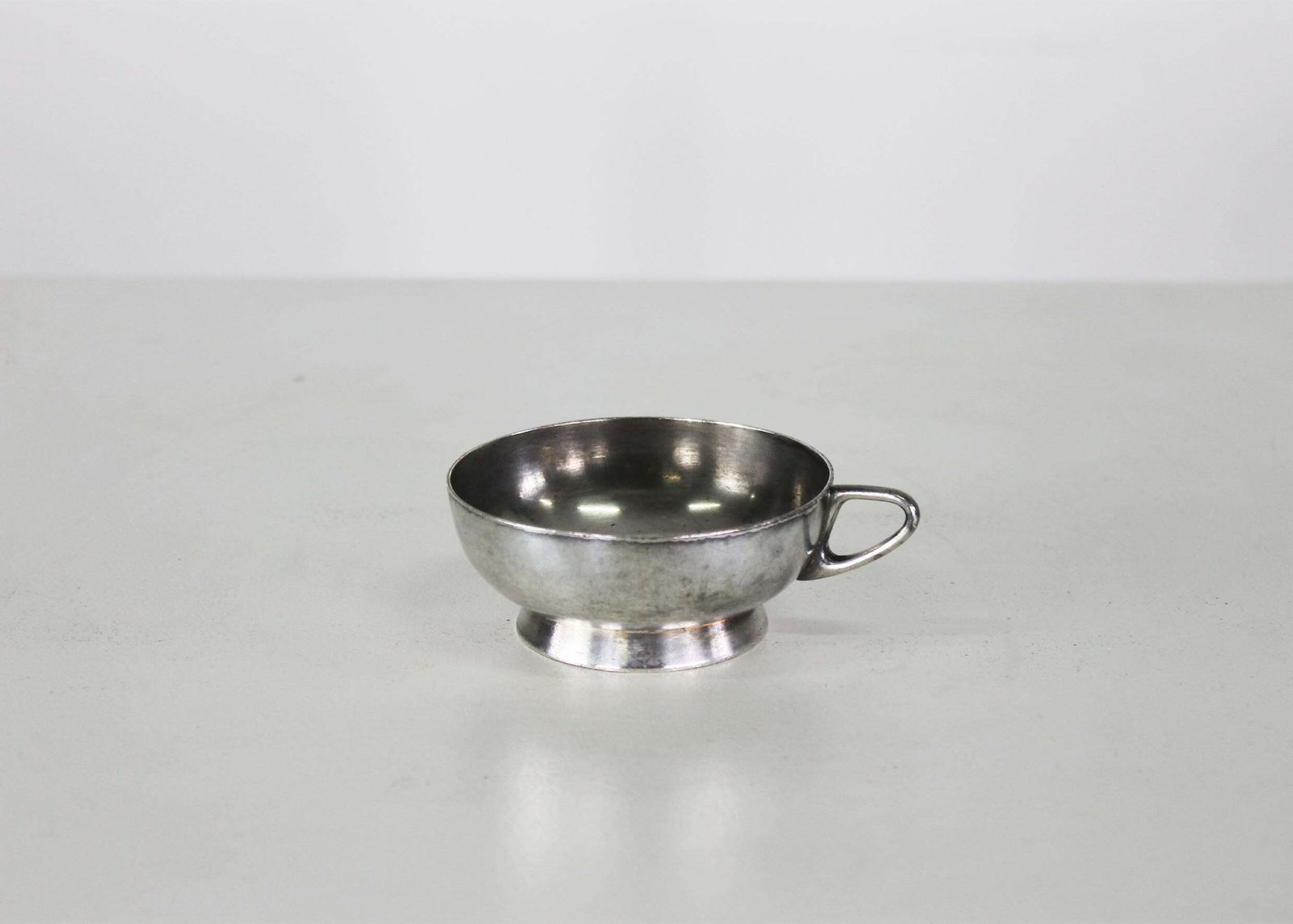 Gio Ponti Set Of Six Cups In Silver Alpacca For Fratelli Calderoni 1950 photo 518.0