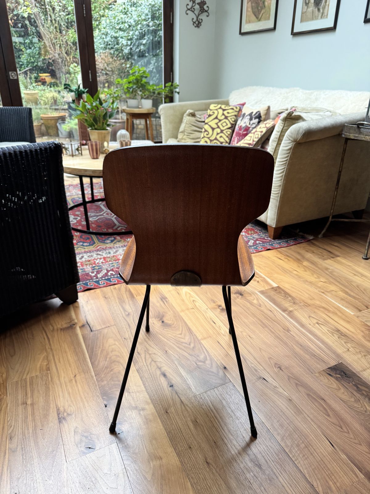 Ant Style Mid Century Dining Chairs By Carlo Ratti (Set Of 4) photo Furniture