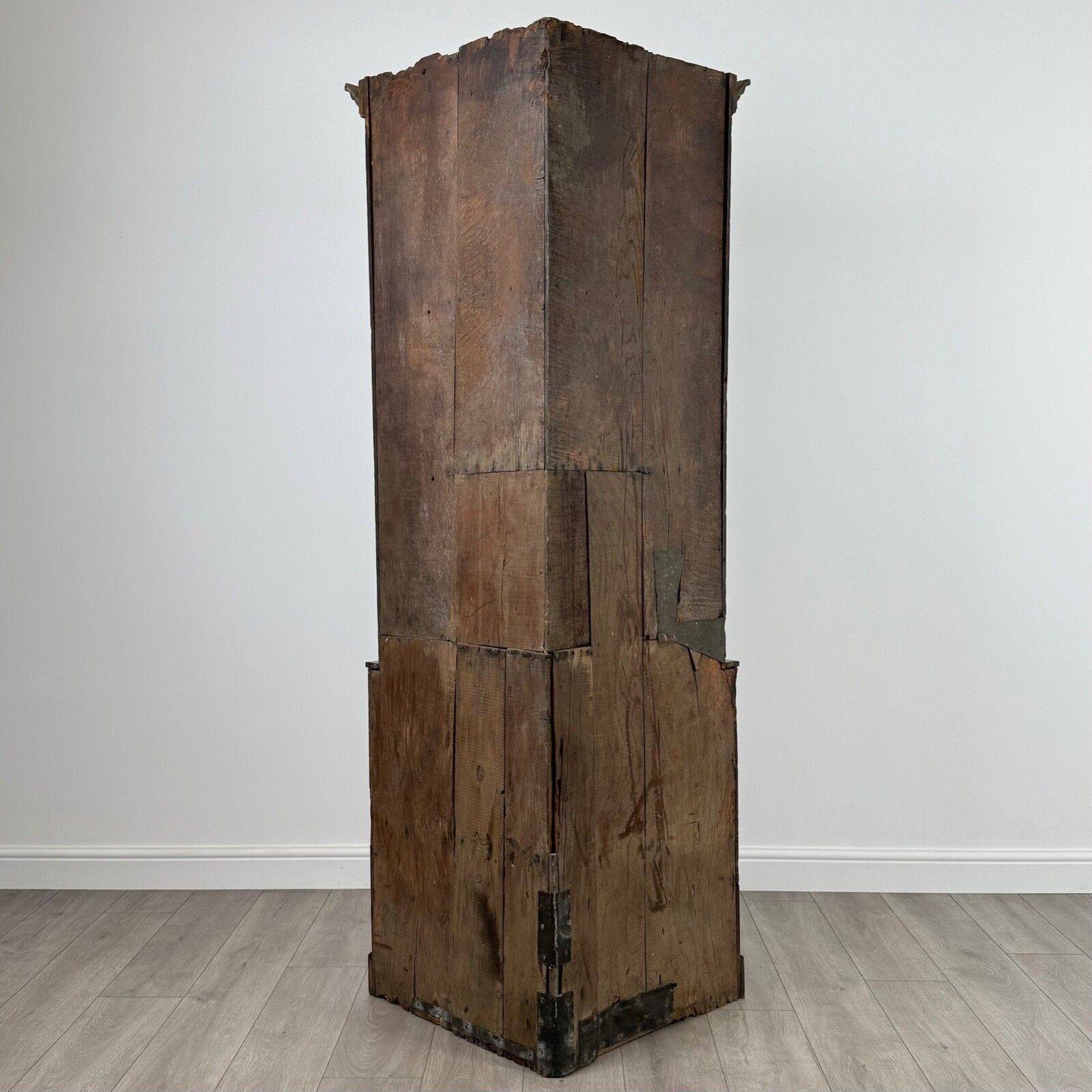 Antique 19th Century Good Quality Corner Cabinet In Oak photo for sale