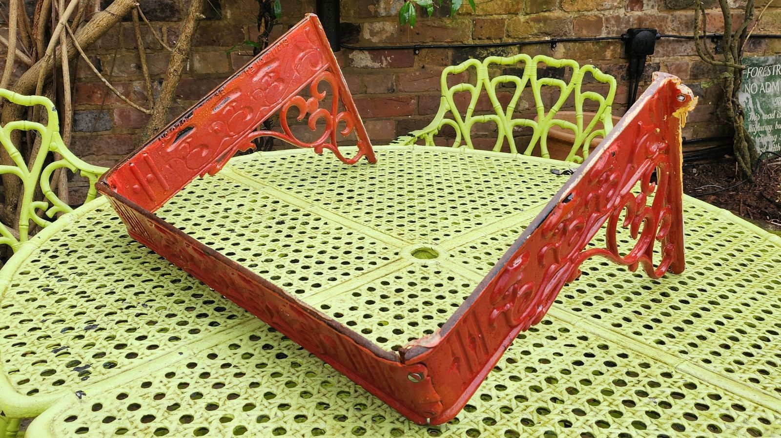 Royal Doulton Vintage 1920's Sink With Wrought Iron Surround photo Furniture
