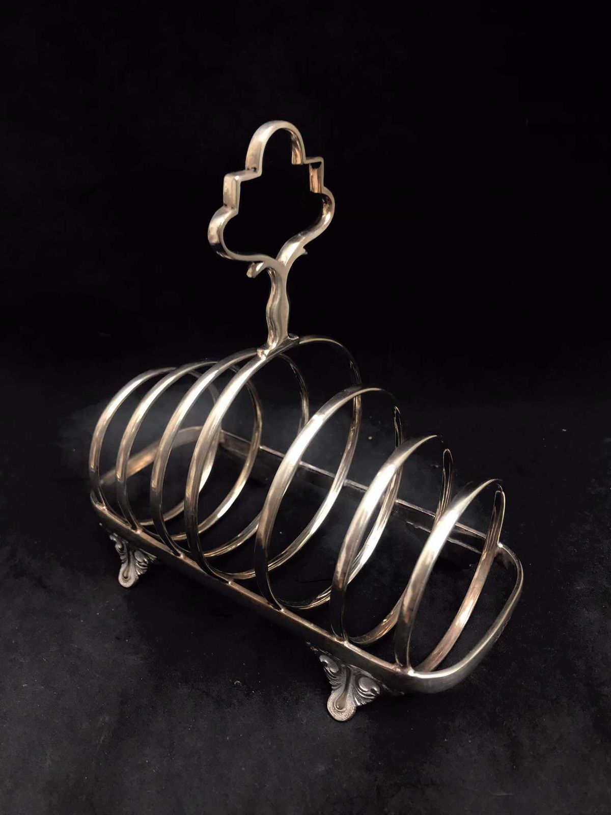 Toast Rack Holder Victorian Breakfast Set 6 Slices Toast Rack Antique English Brunch Tableware Wedding Gift Christmas John Round And Son