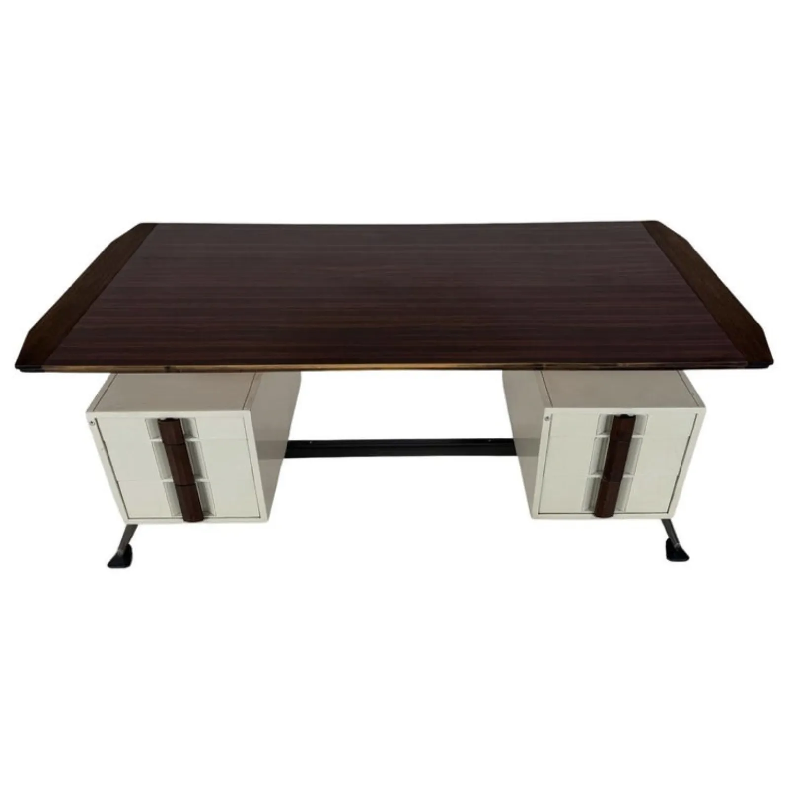 Mid Century Desk By Giaiotti, Italy, 1960s photo vintage