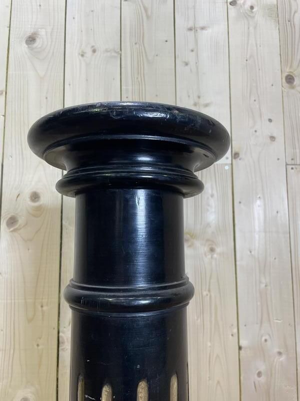 Colonne   Sellette Bois Noirci Napoléon III photo furniture
