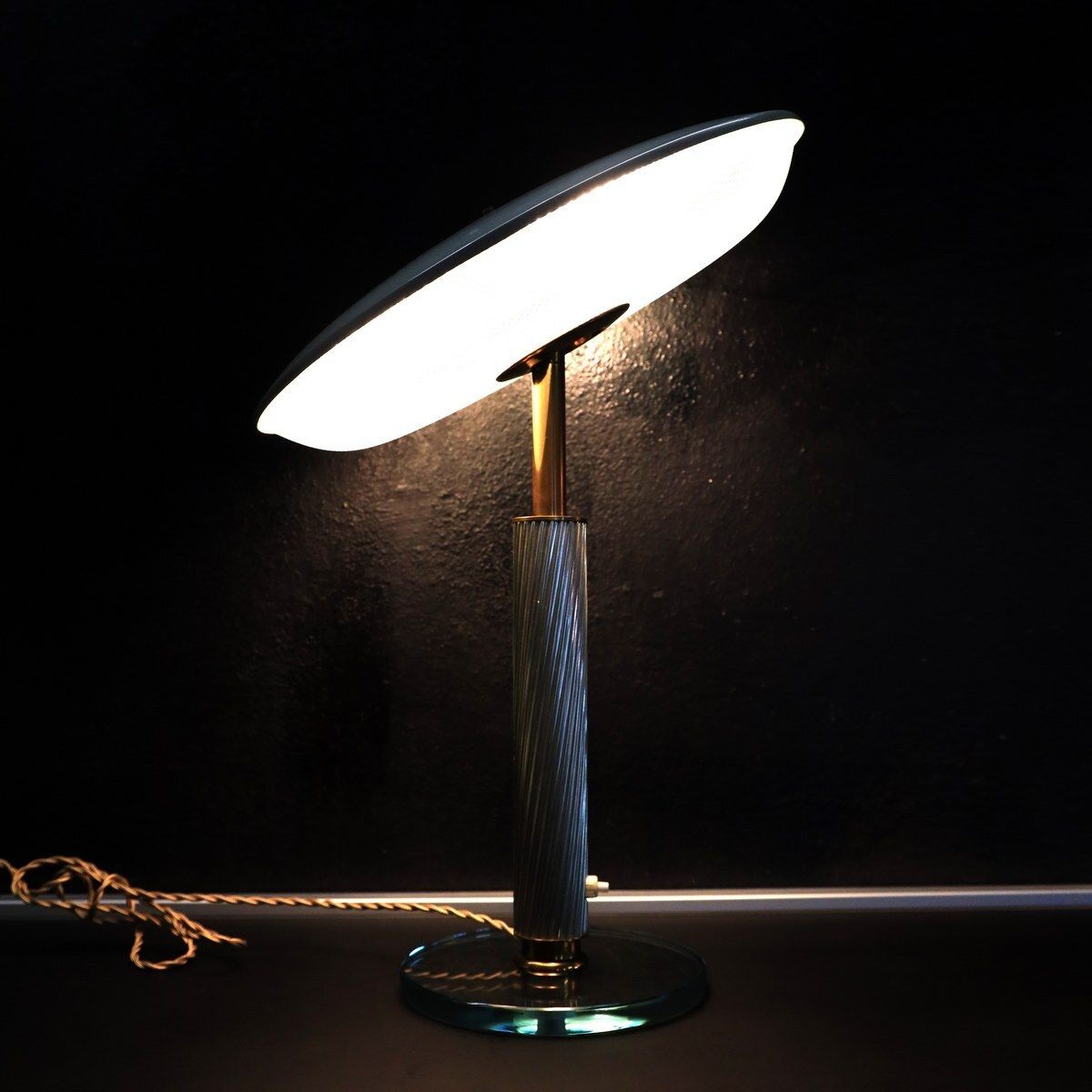 Lampada Da Tavolo Vintage Di Pietro Chiesa Per Fontana Arte, Italia, Anni '40 photo furniture