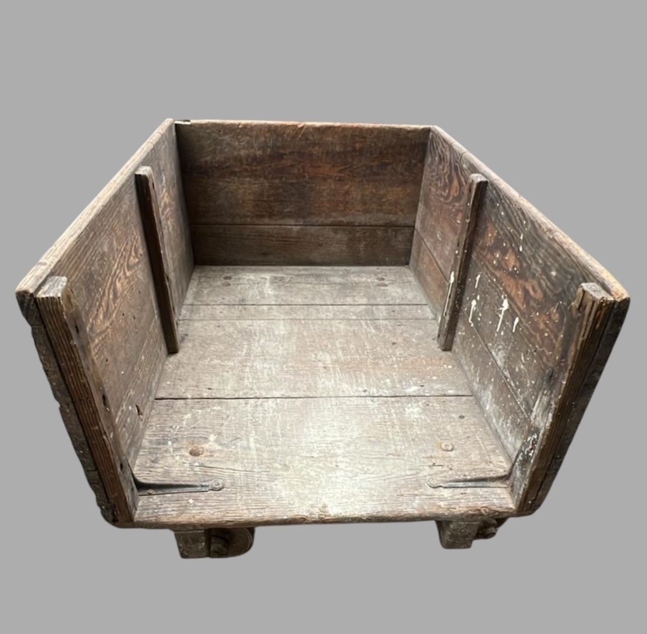 A Wooden Original Slingsby Industrial Trolley/Cart photo Furniture