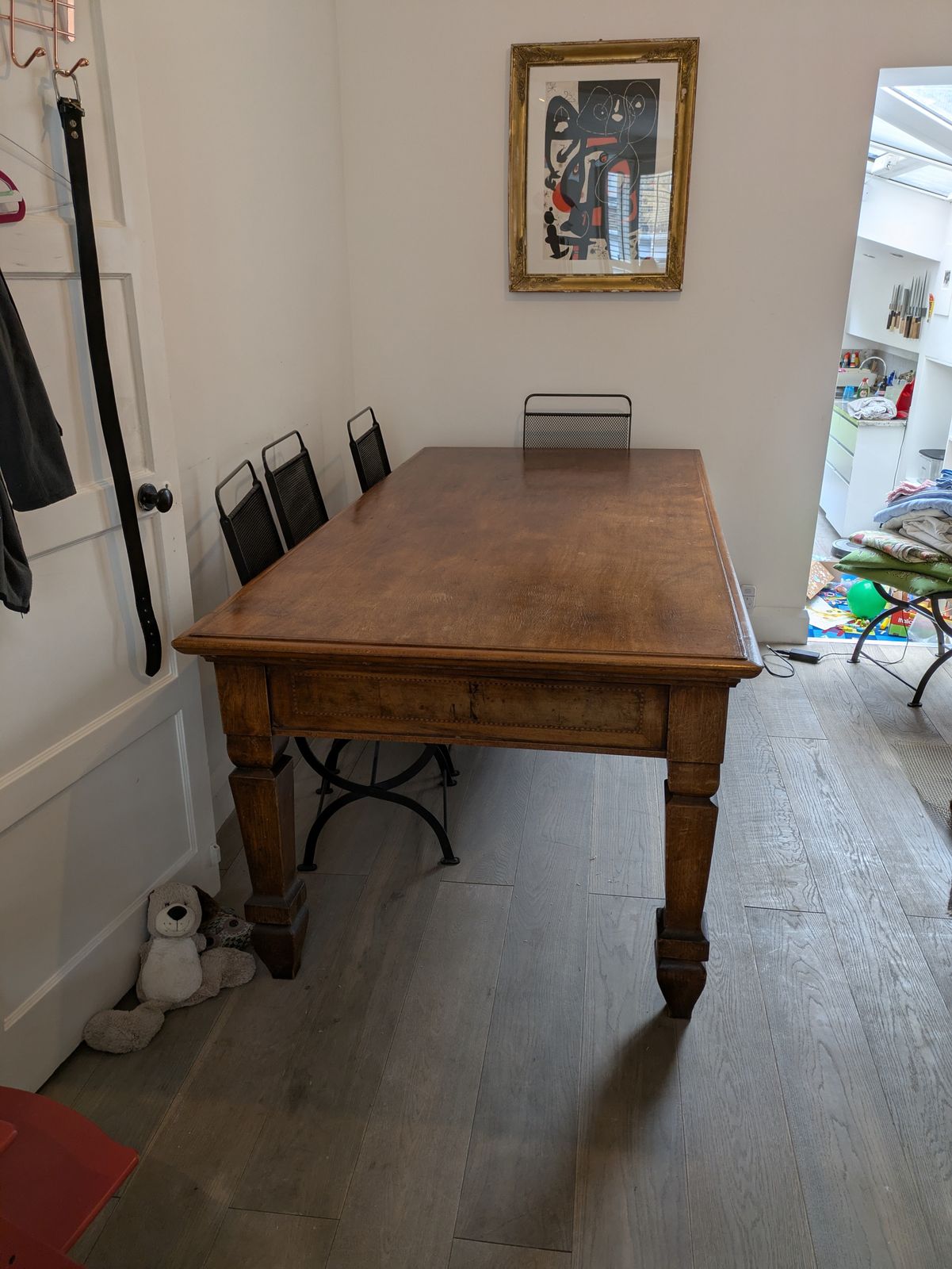 Antique Italian Large Wooden Table photo for sale