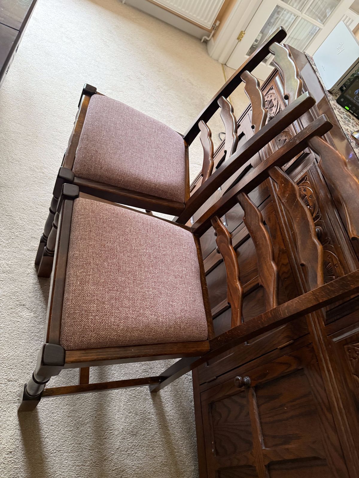 Larkswood Dining Room Table And Chairs. The Oak Collection In Warm Oak photo Furniture