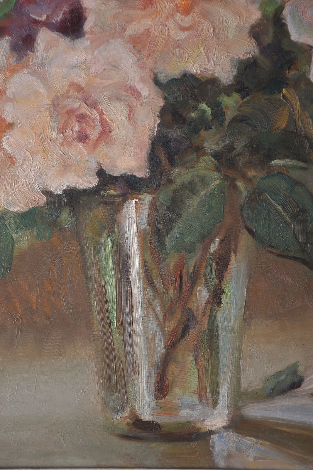 Hippolyte Léty, Roses In A Glass (Circa 1930) photo for sale