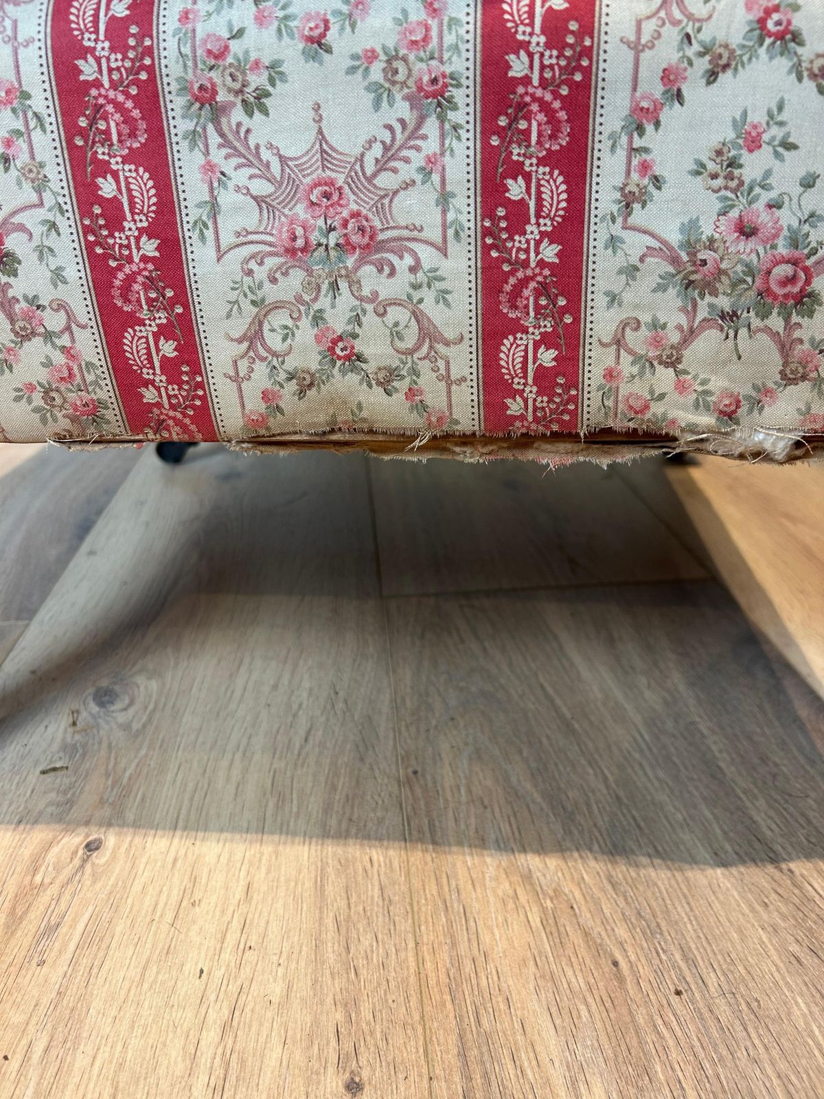Antique Howard & Sons Upholstered Stool photo Furniture