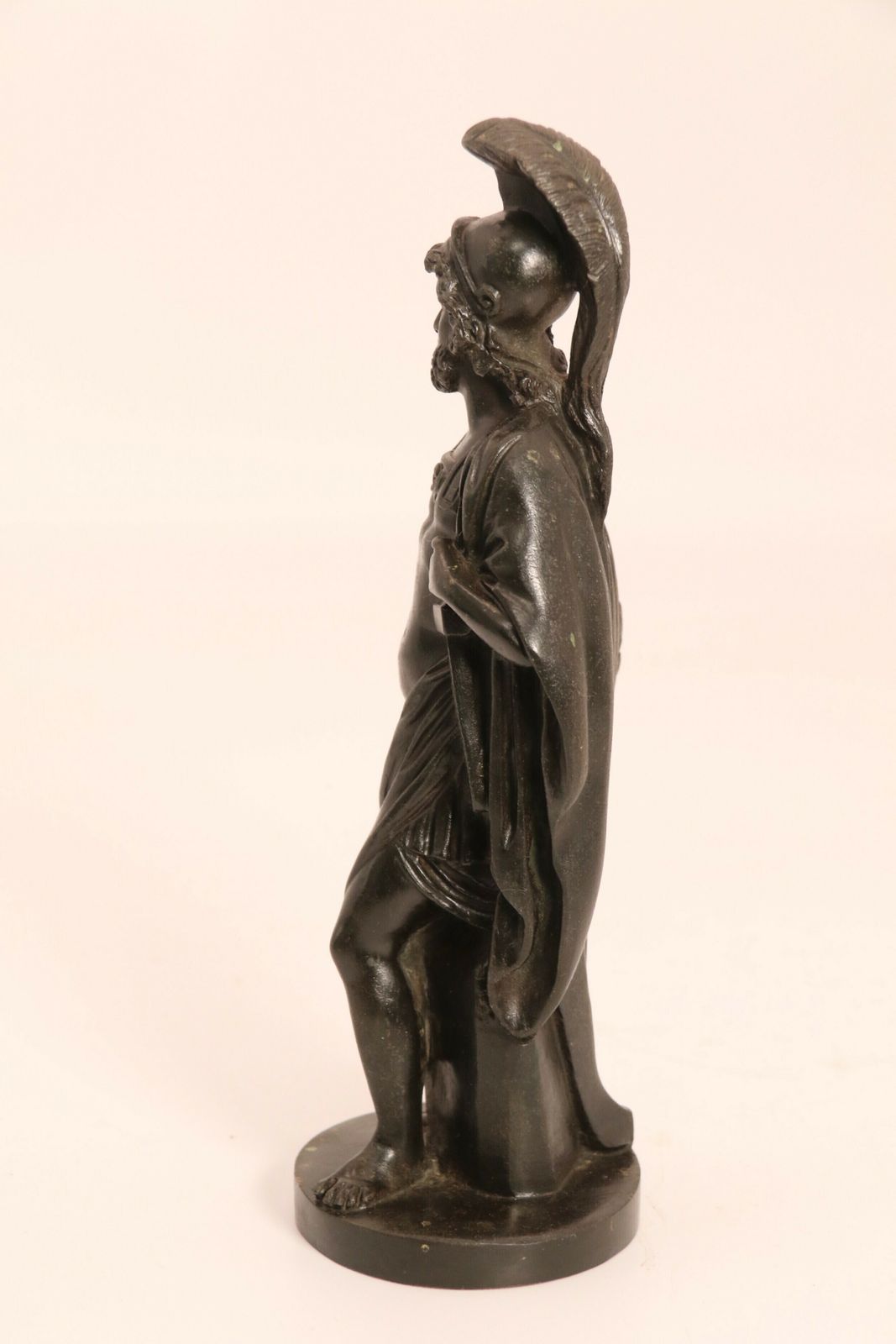 photo vintage A Rare Pair Of Mid 19th C Grand Tour Bronze Figures Of Athena And Zeus