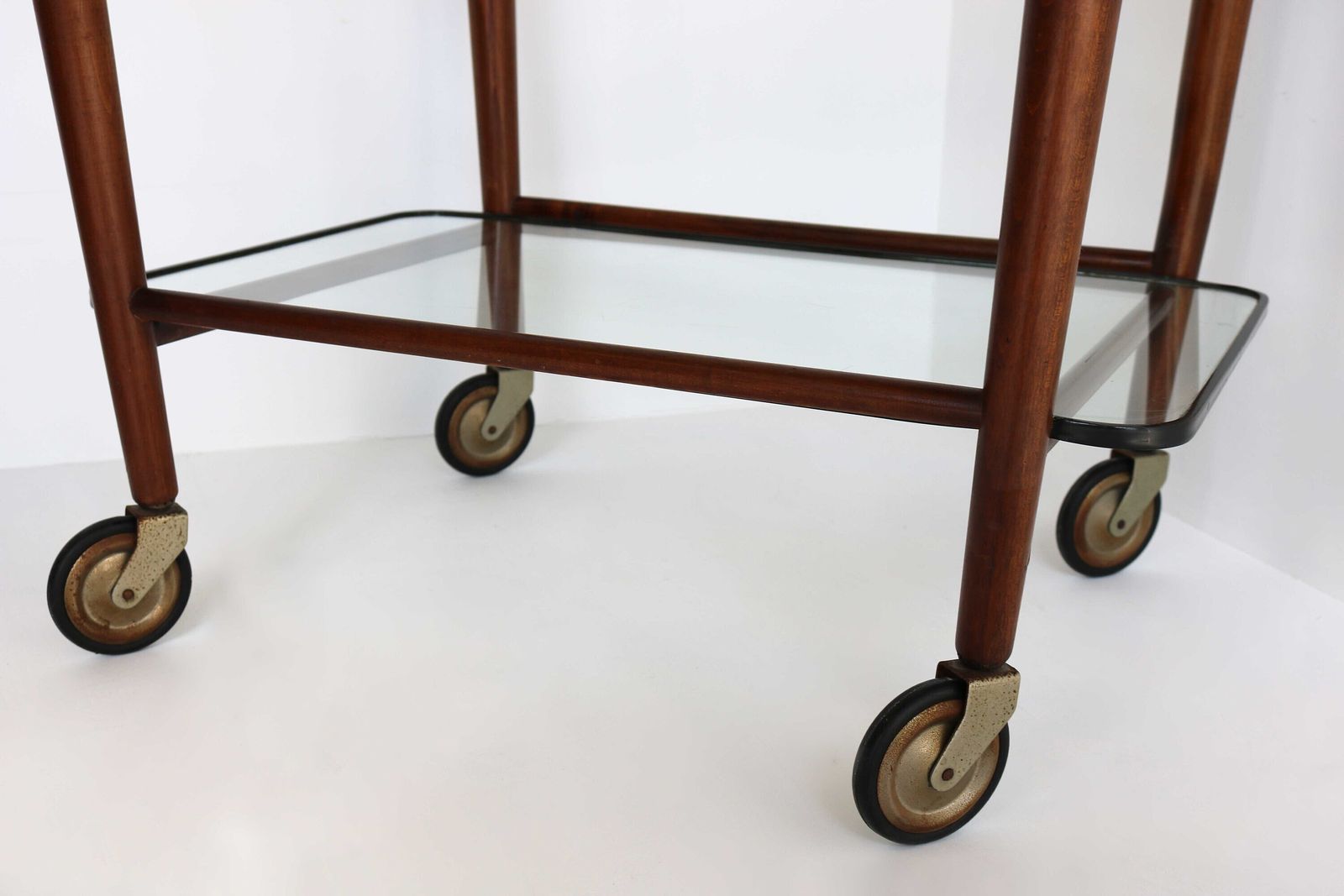 Teak Dutch Design Serving Trolley Designed By Cees Braakman Produced By Ums Pastoe 1950s Teak Bar Cart Mid Century Beverage Cart Side Table photo vinterior