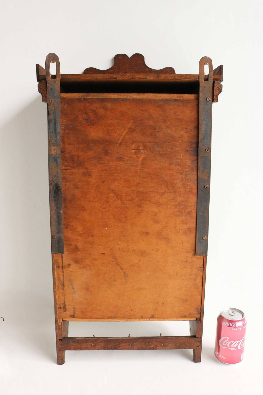 photo furniture Ovale Spiegel, Vintage Houten Medicijnkastje, Badkamer  Of Keukenkastje, Lade, Klein Wandkastje, Apothekersleutelkastje, Hout, Antiek, Art Deco, 1930