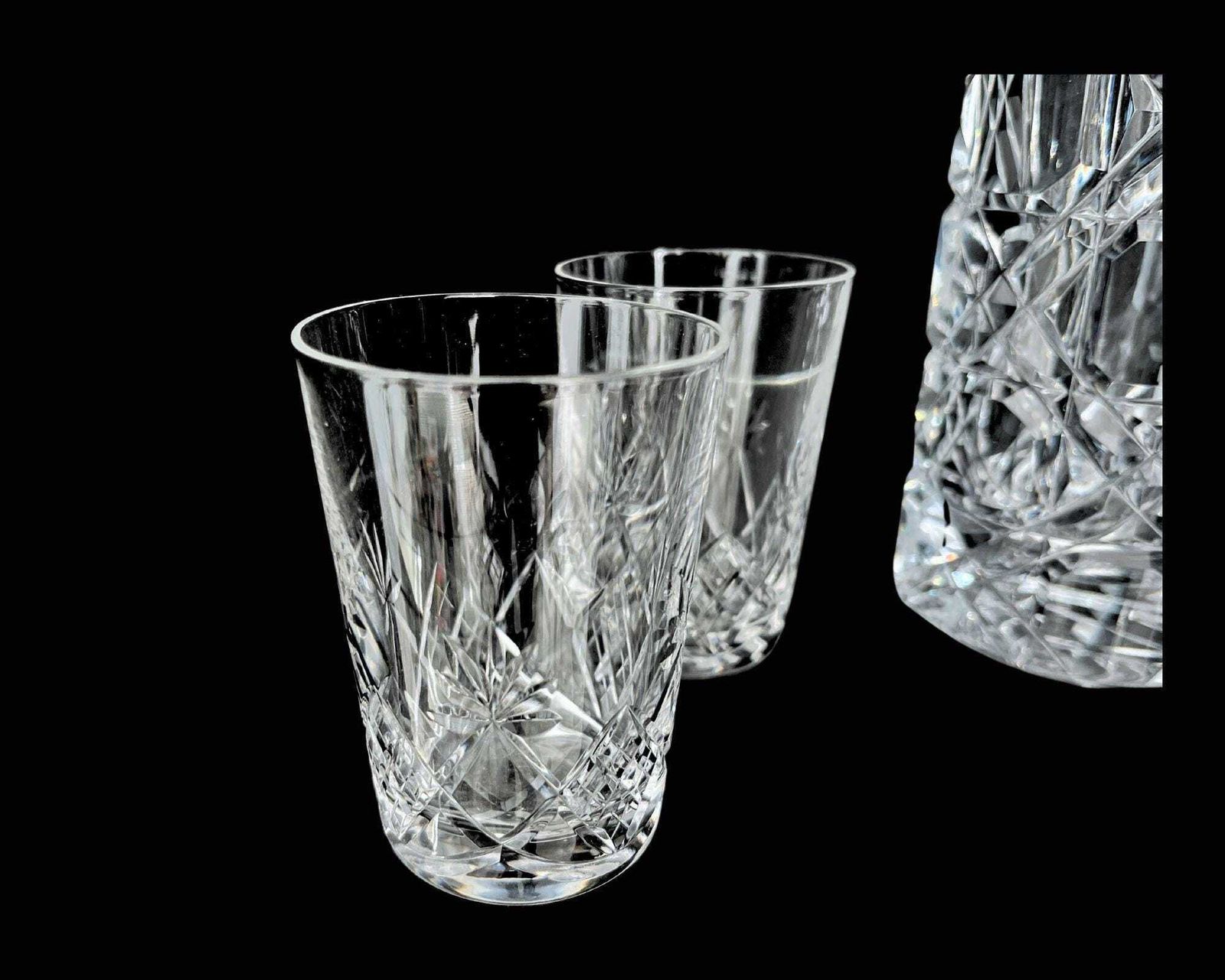 Kristallen Whiskyglazen | 6 Stuks | Old Fashioned Glazen | Toegeschreven Aan Val Saint Lambert photo for sale