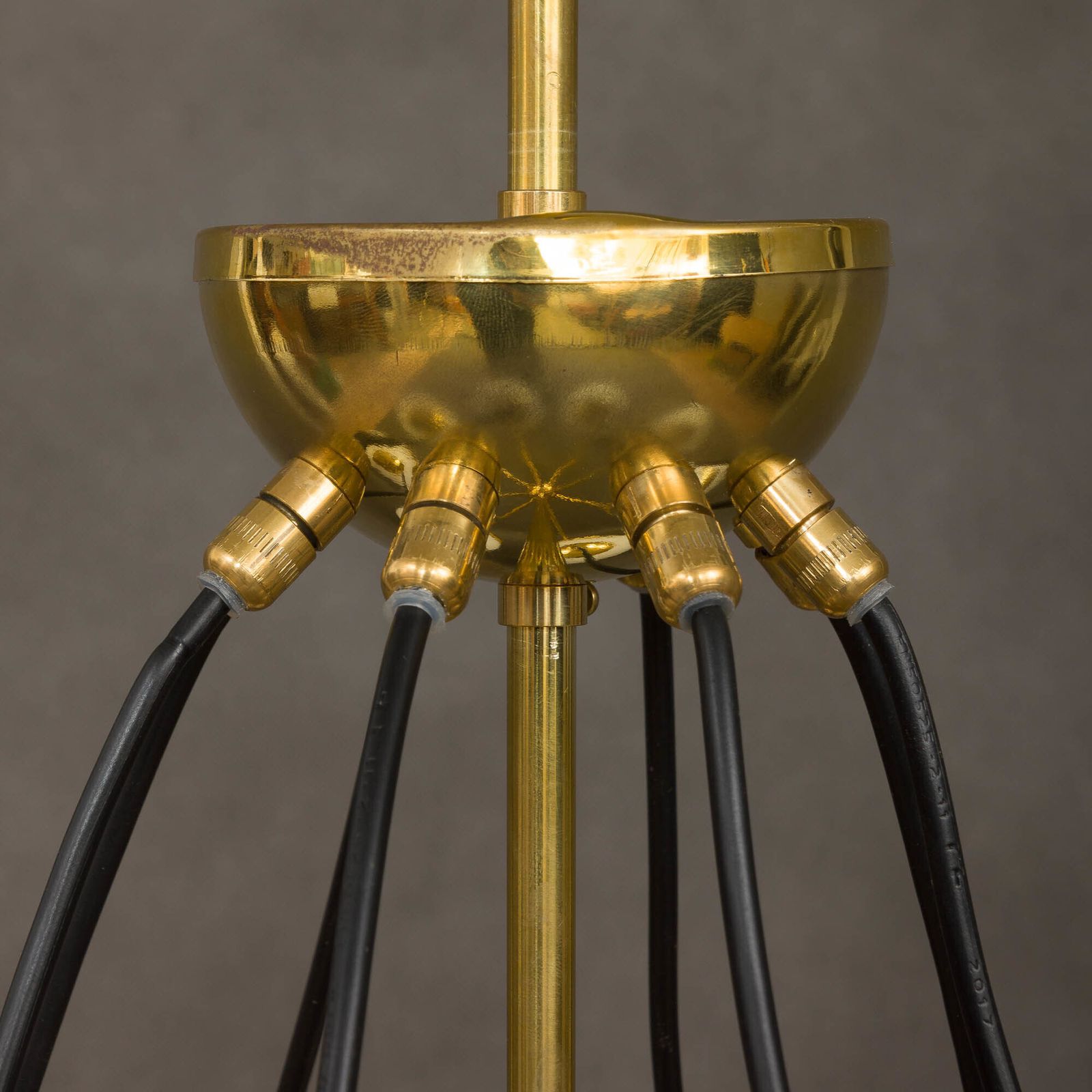Gino Sarfatti Style Italian Chandelier photo buy