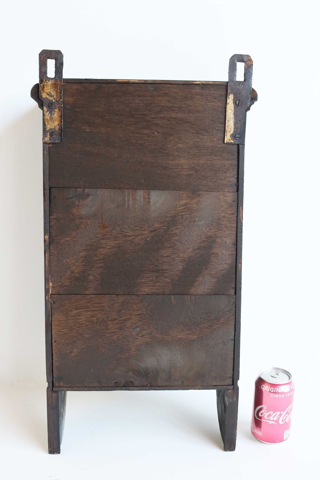 photo for sale Art Deco Vintage Houten Medicijnkastje Badkamerkastje Apothekerskastje Glazen Lade Klein Wandkastje Keukenkastje Sleutelkastje Houtgesneden Jaren 1930