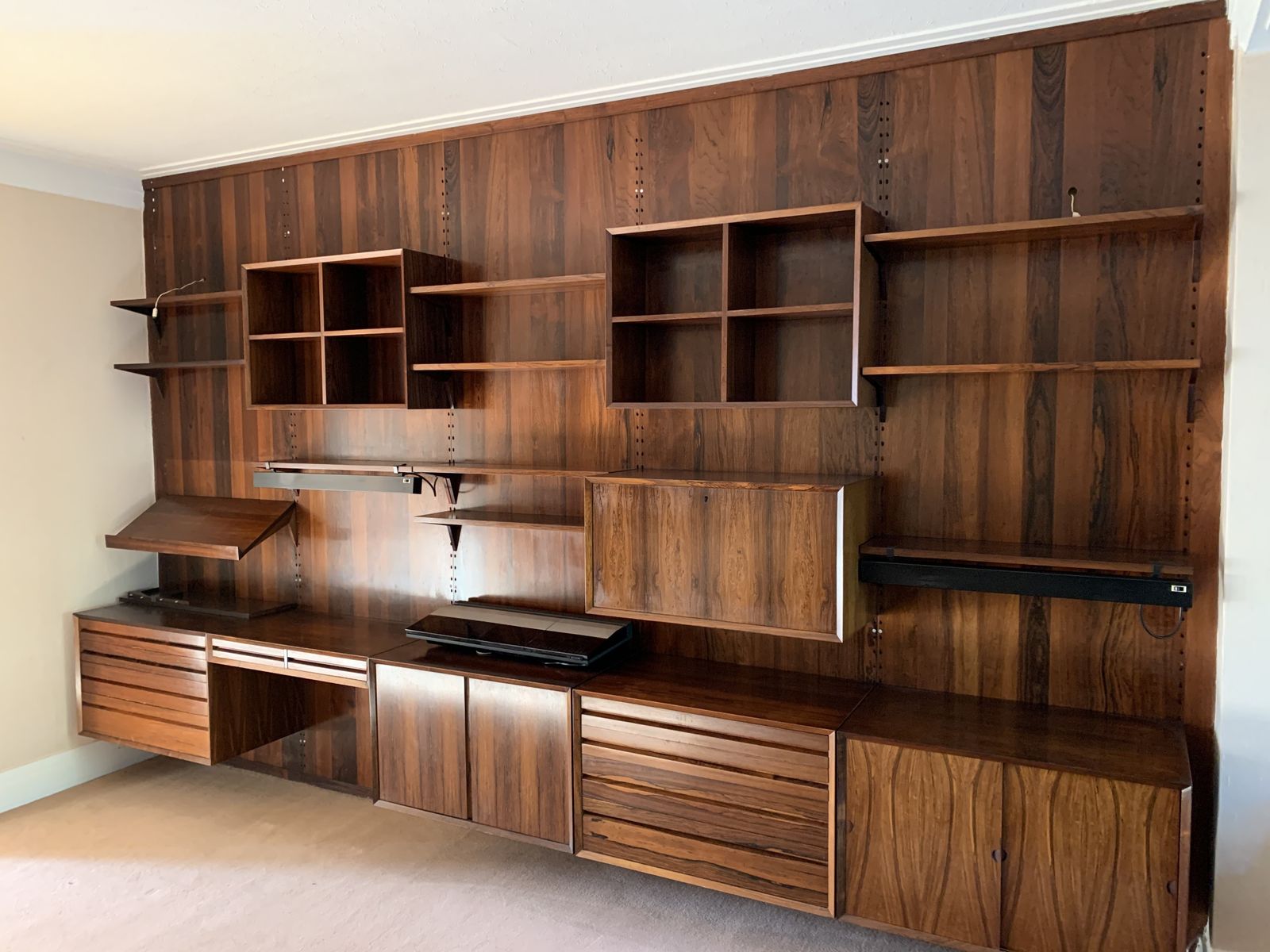 Paul Cadovius Cado Rosewood Modular Furniture