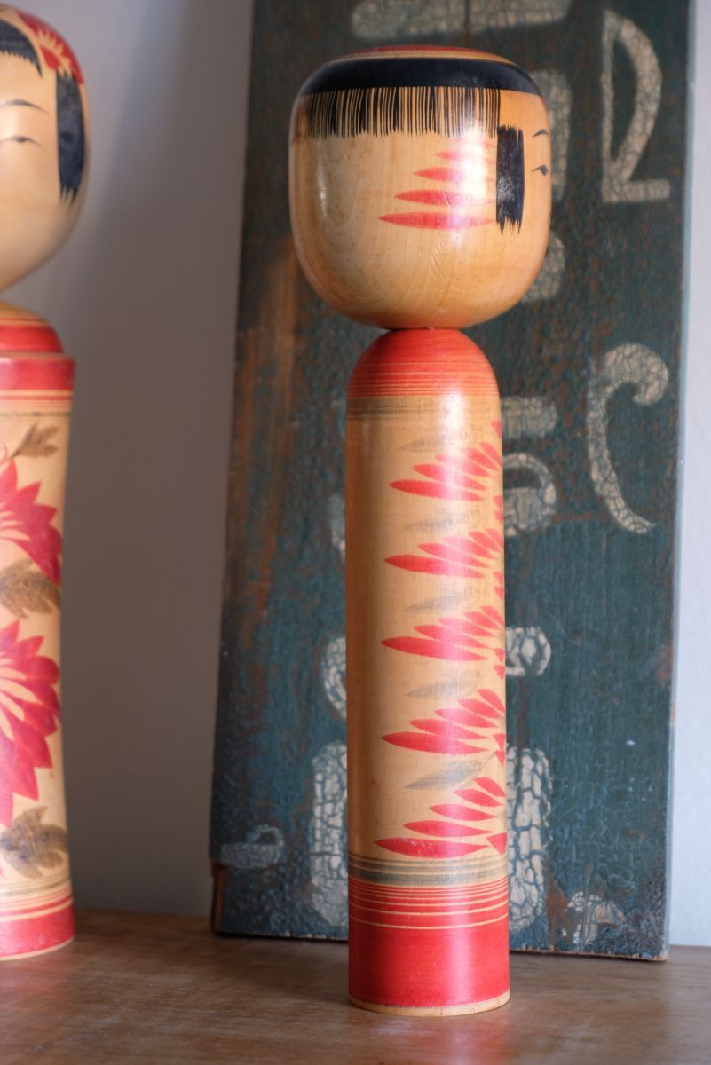Home Decor Japanese Kokeshi Doll With Artist Signature photo