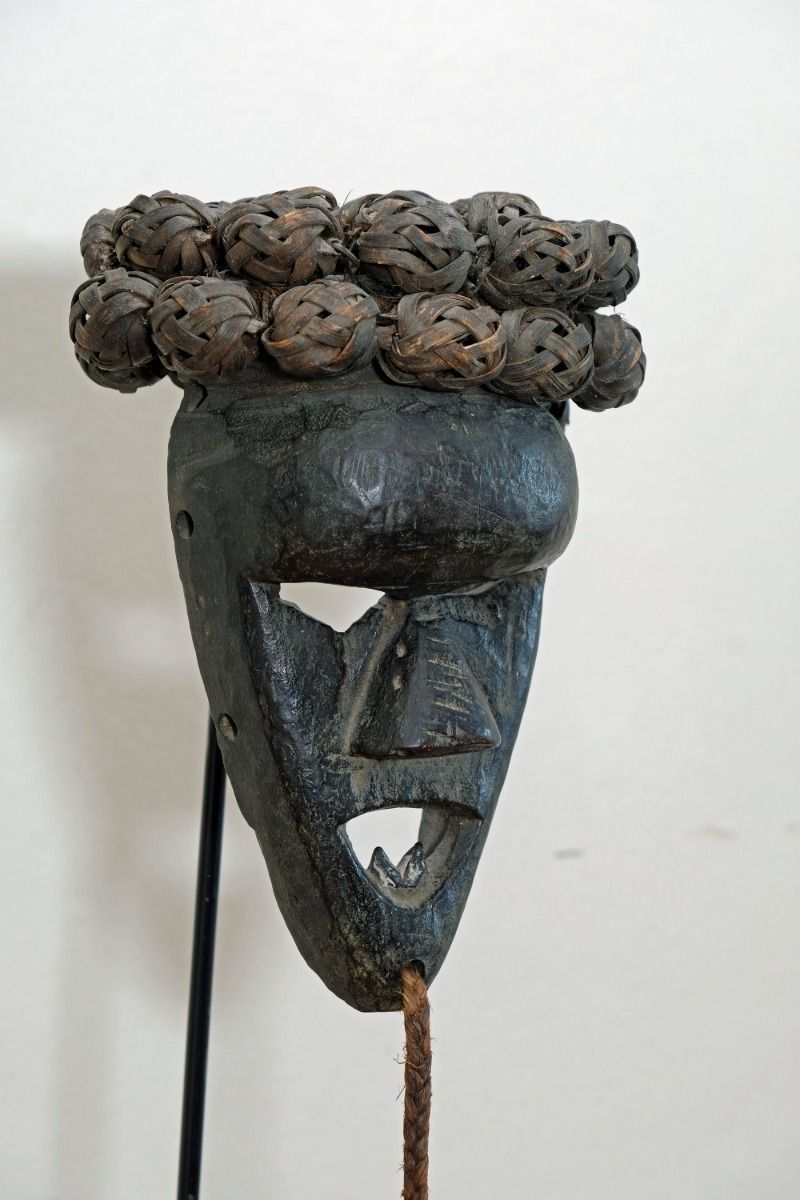 Salampasu Tribal Mask From The Democratic Republic Of Congo photo furniture
