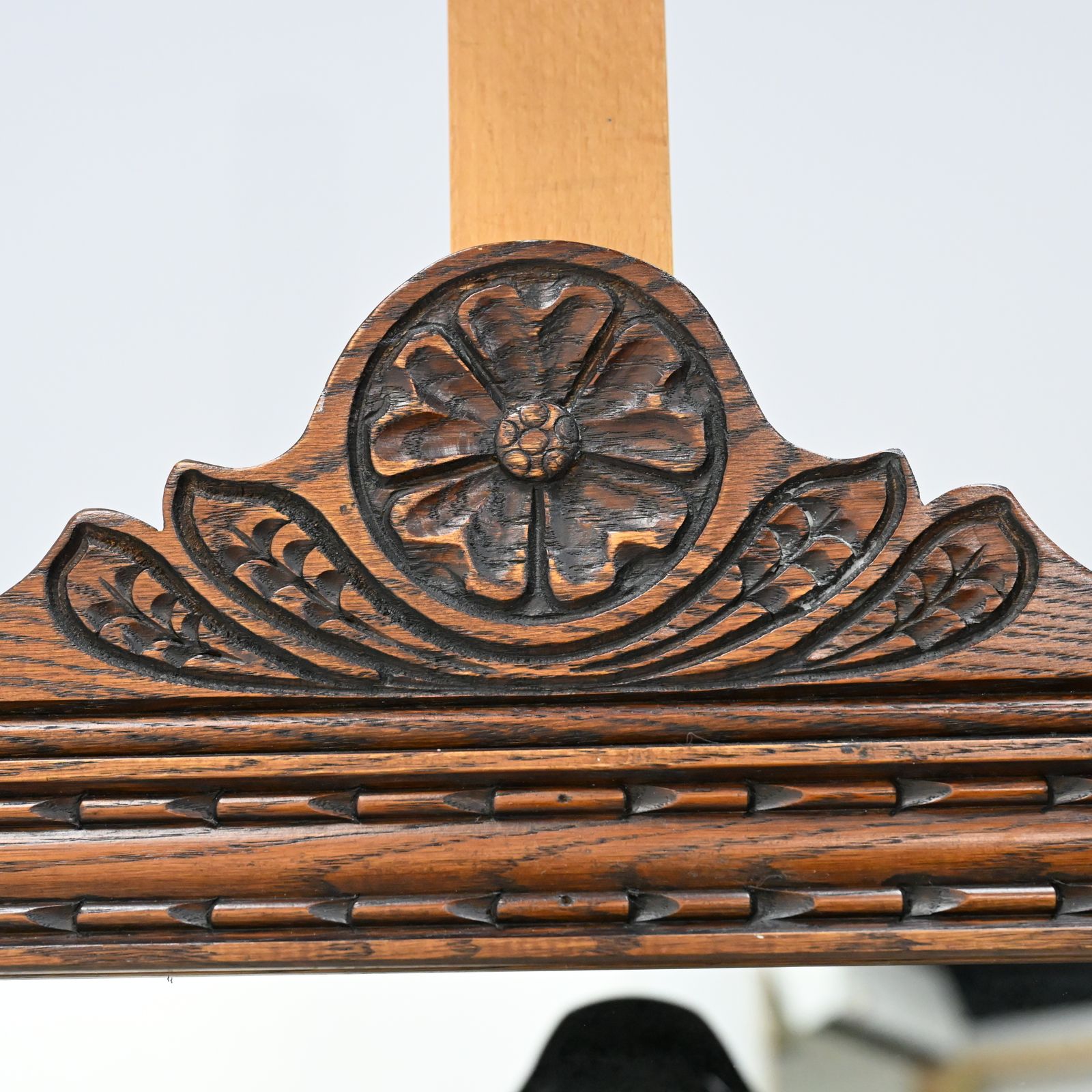 Old Charm Oak Framed Wall Mirror Heavy 80cm X 52cm Light Oak Free Delivery* photo 307.0