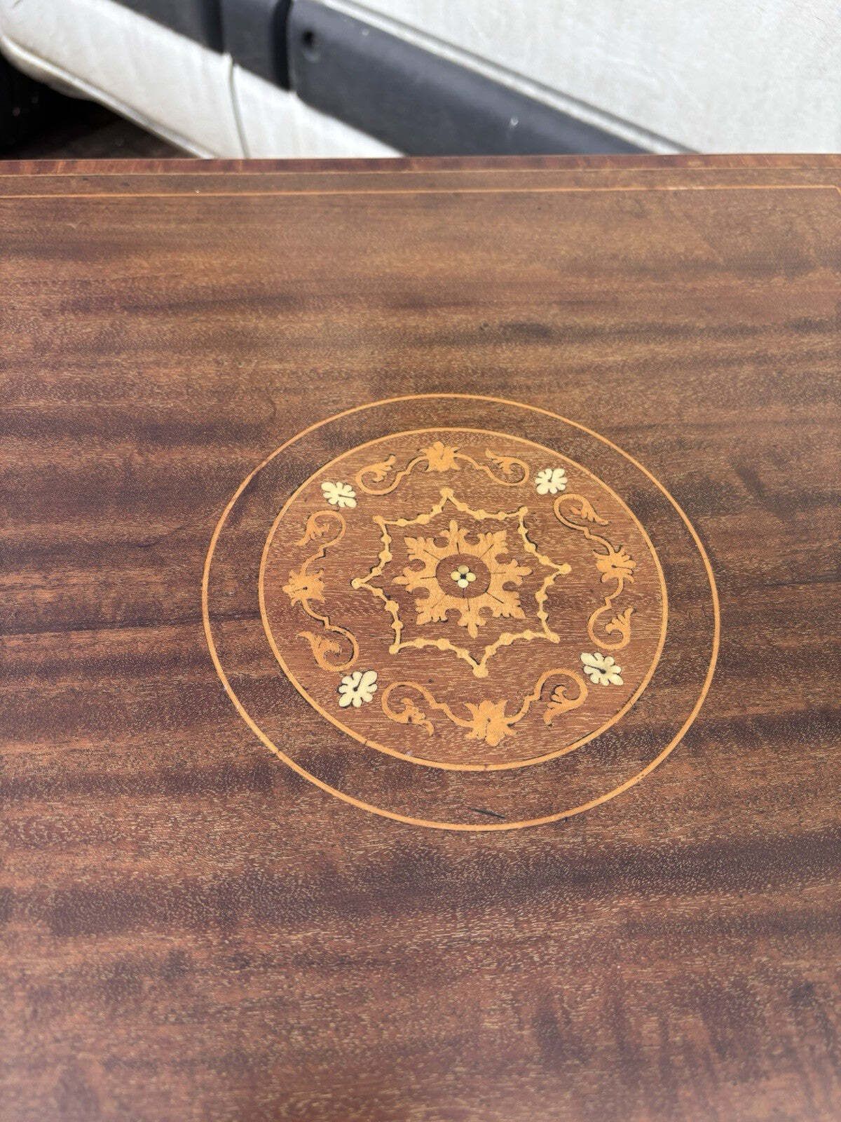 Edwardian Inlaid Mahogany Revolving Bookcase photo 608.0