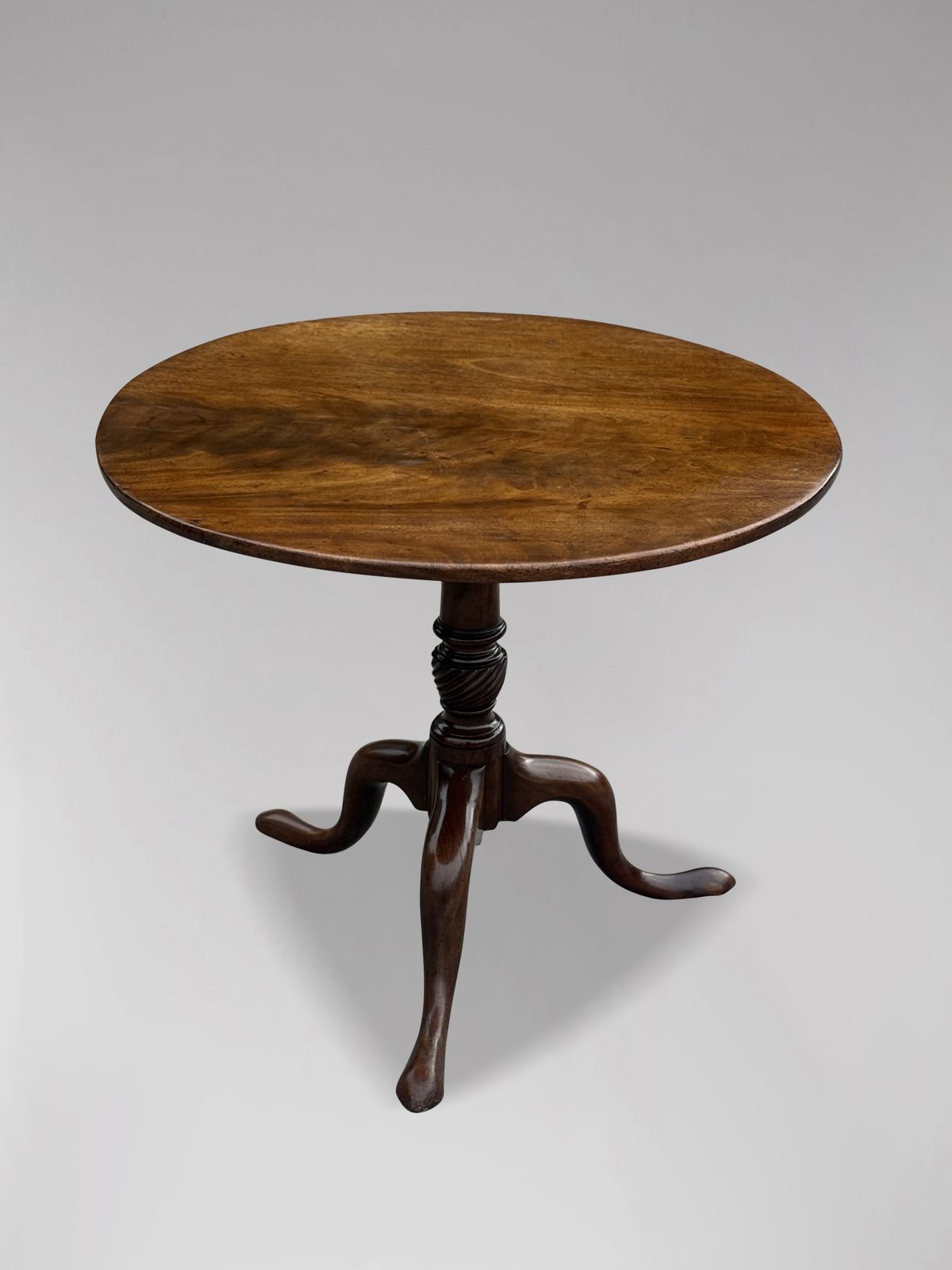 18th Century George III Period Mahogany Tripod Table photo buy