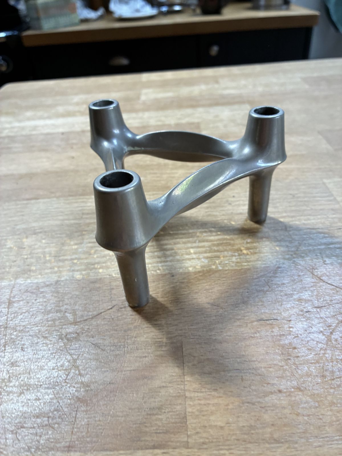 photo for sale Set Of 15 Candlestick By Nagel & Stoffi 1960’s