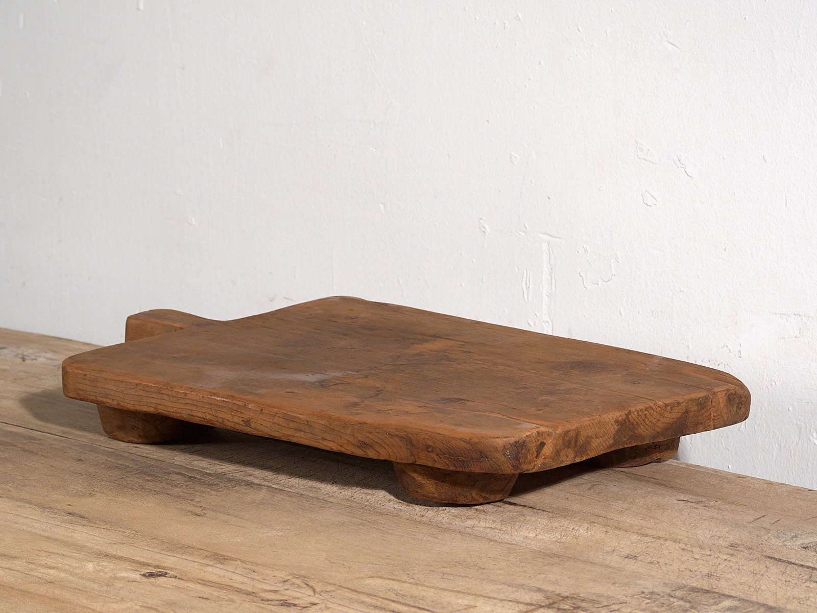 Small Antique Solid Wood Table (C.1920) #12 photo buy