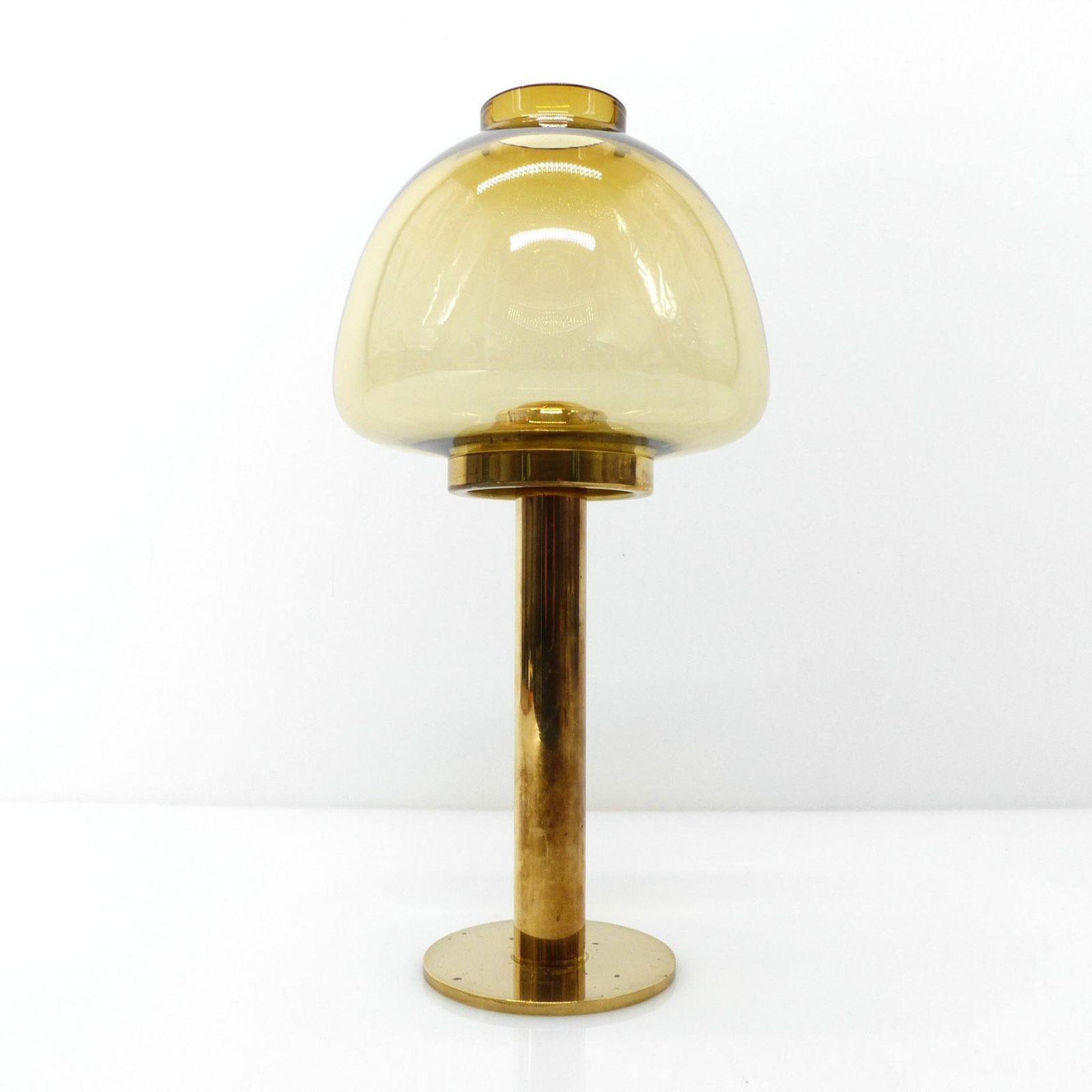 Hans Agne Jakobsson Claudia Scandinavian Candle Holder Yellow L10232 1960